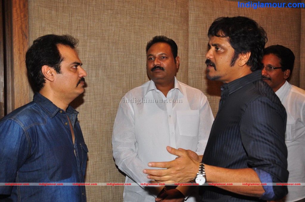 Nagarjuna Praises Tadakha Team Event hd photo