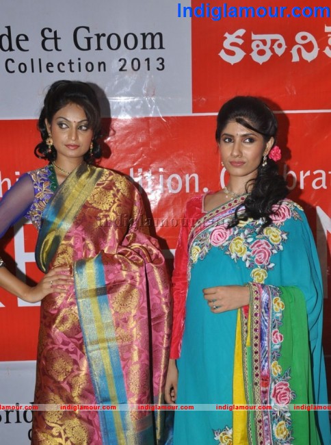 Kalaniketan Kukatpally Bride Groom Collection 2013 Launch Event hd photo