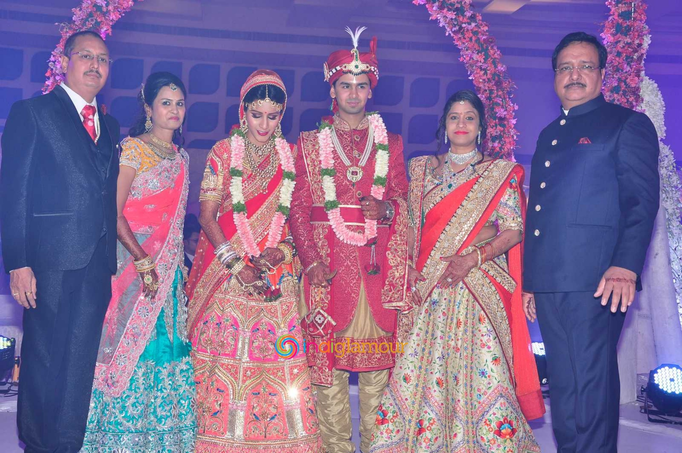Trupthi and Ankit Wedding Reception Event hd photo