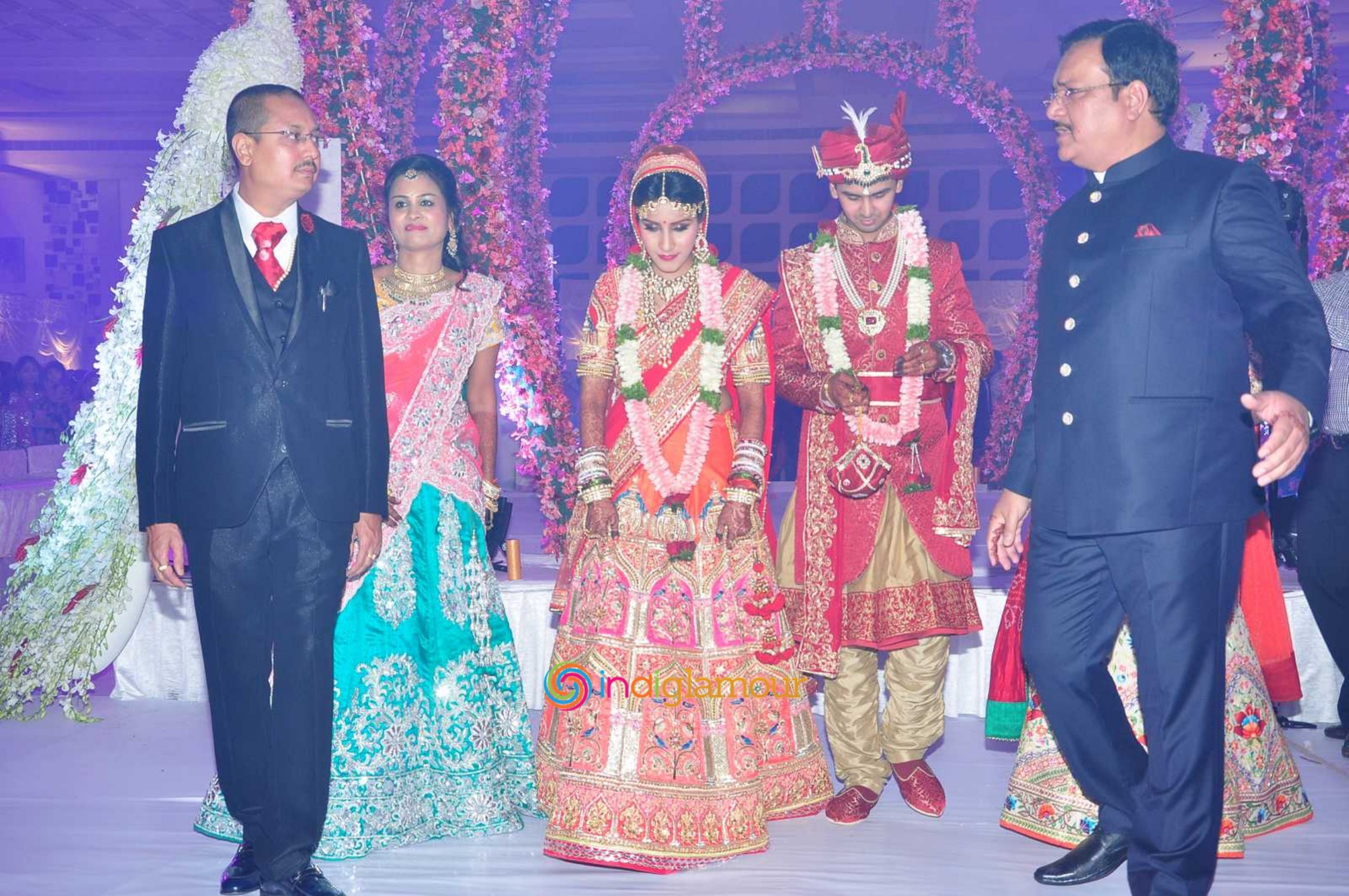Trupthi and Ankit Wedding Reception Event hd photo
