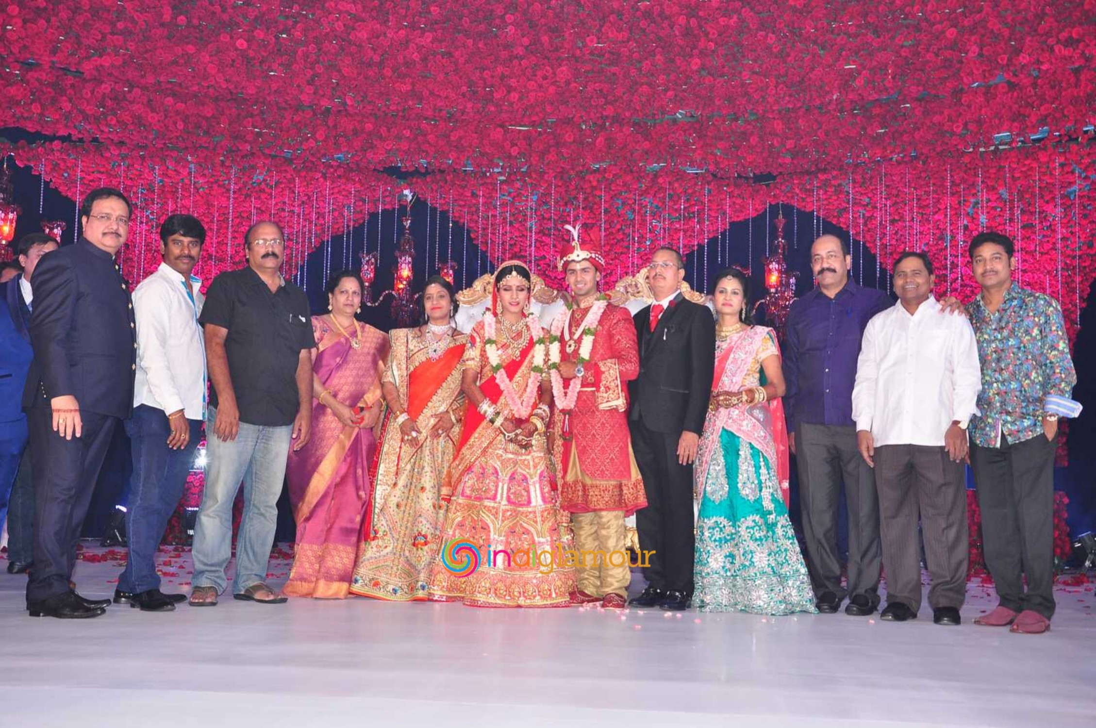 Trupthi and Ankit Wedding Reception Event hd photo