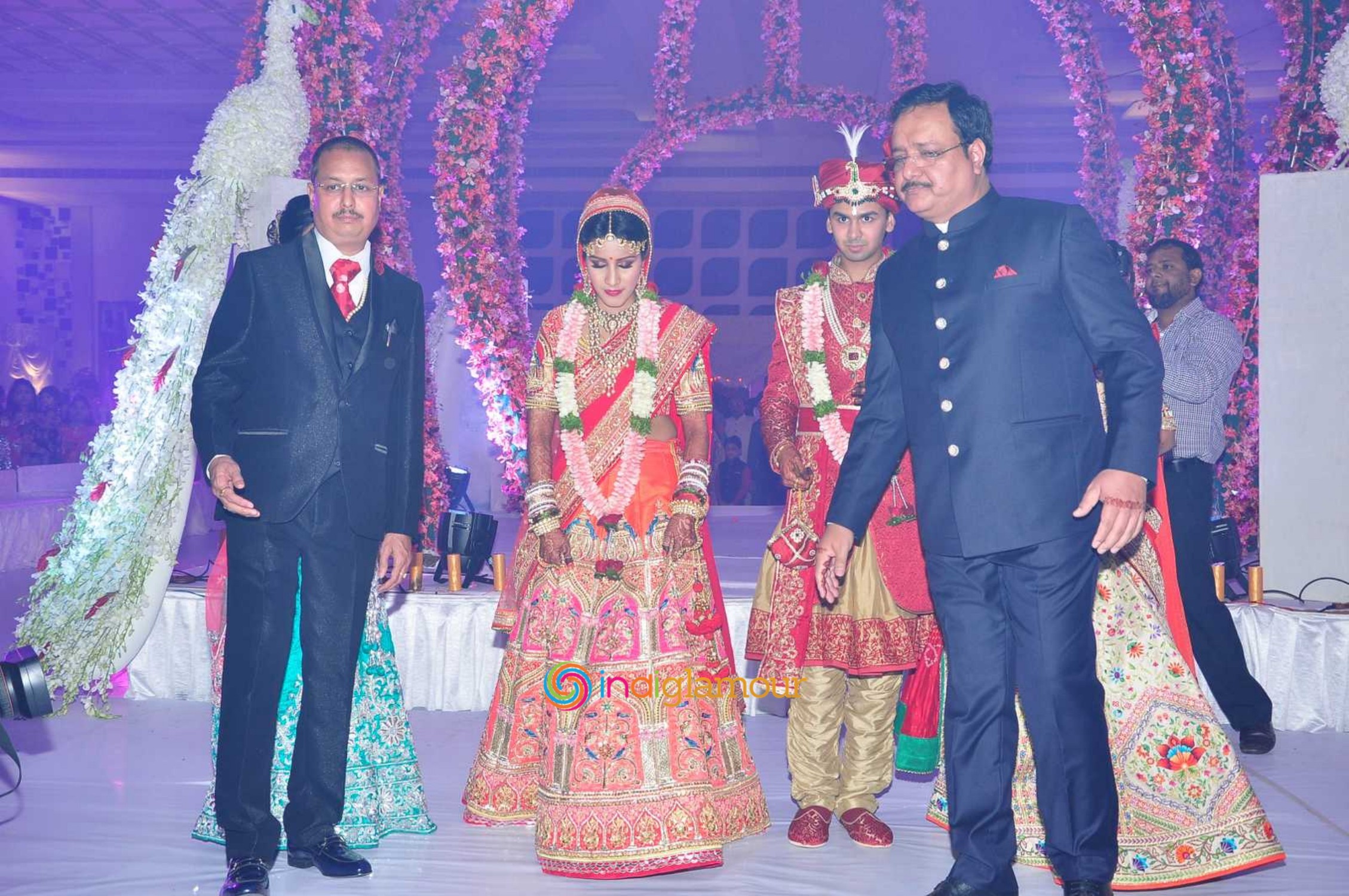 Trupthi and Ankit Wedding Reception Event hd photo