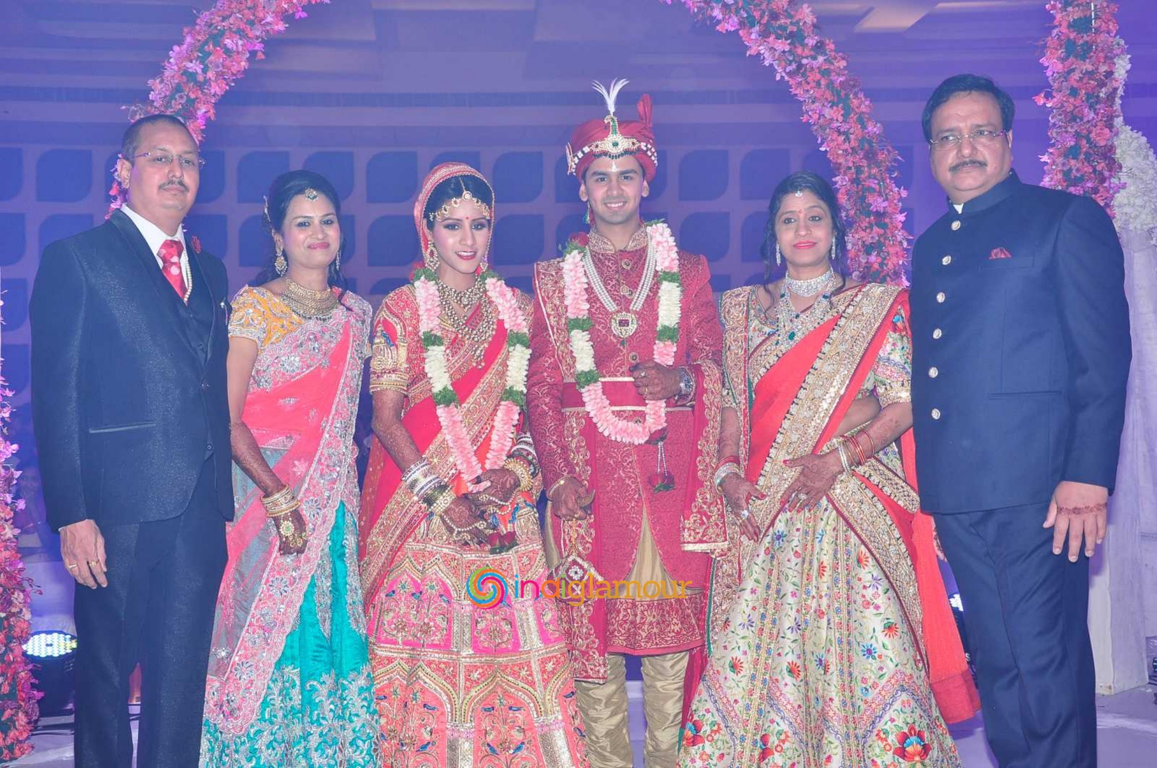 Trupthi and Ankit Wedding Reception Event hd photo