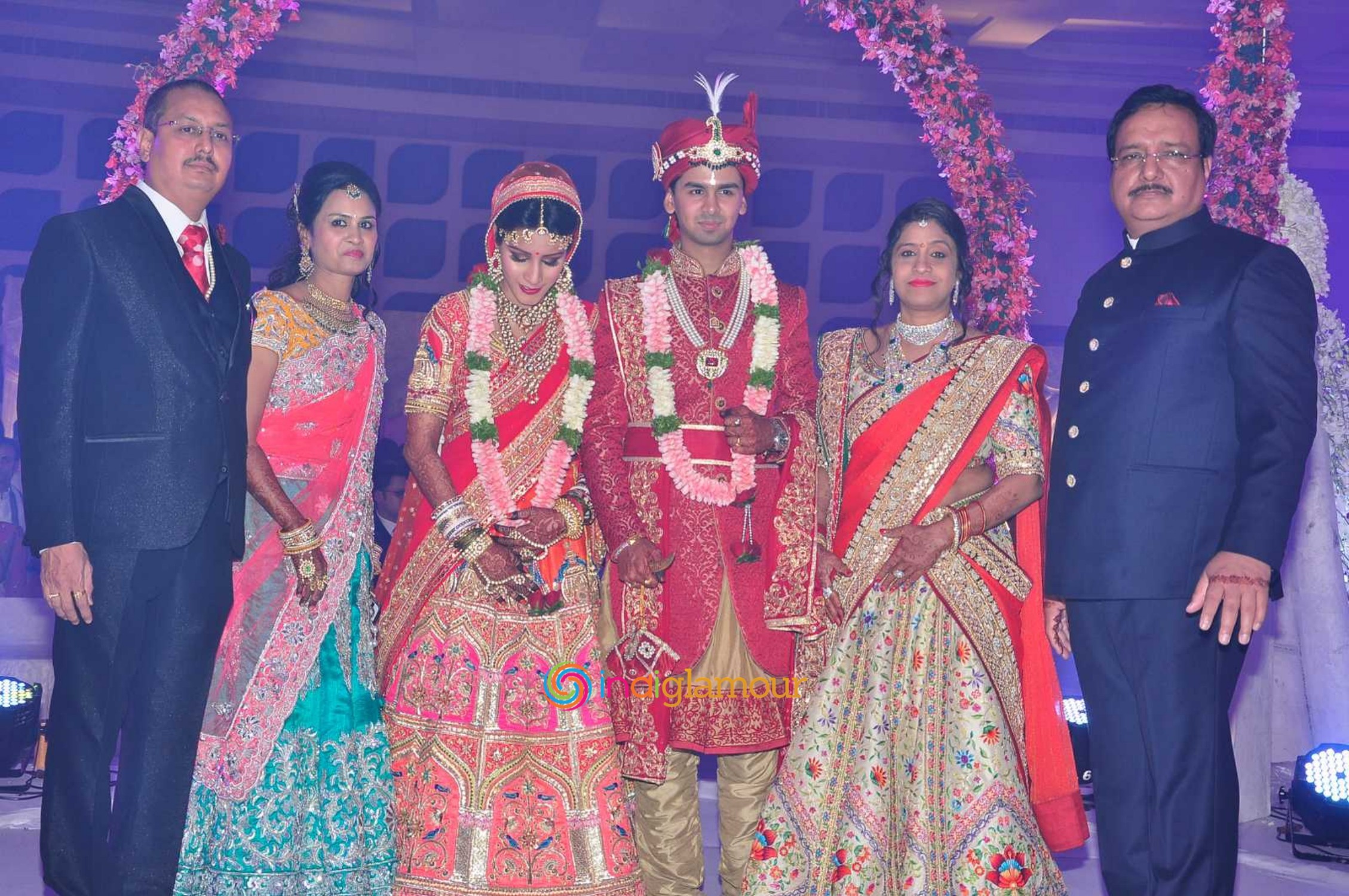 Trupthi and Ankit Wedding Reception Event hd photo
