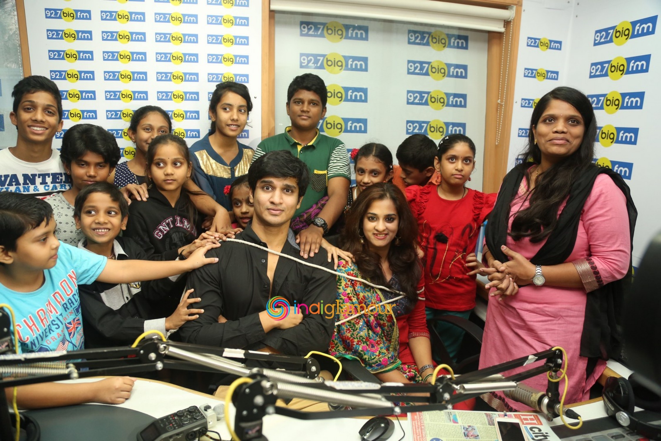 Sankarabharanam Movie Team at Big FM RJ Show Event hd photo