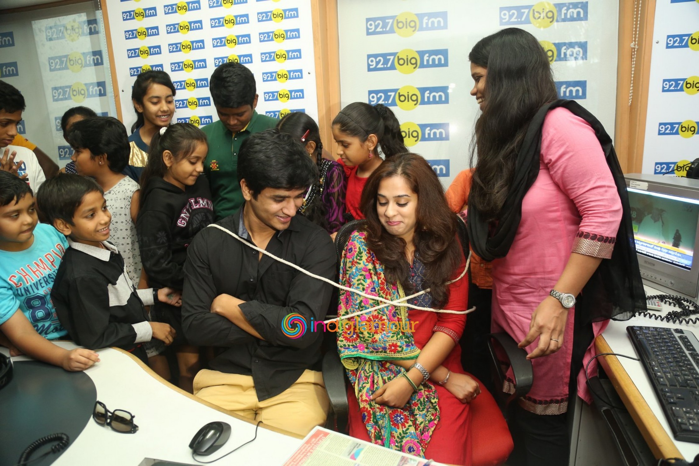 Sankarabharanam Movie Team at Big FM RJ Show Event hd photo