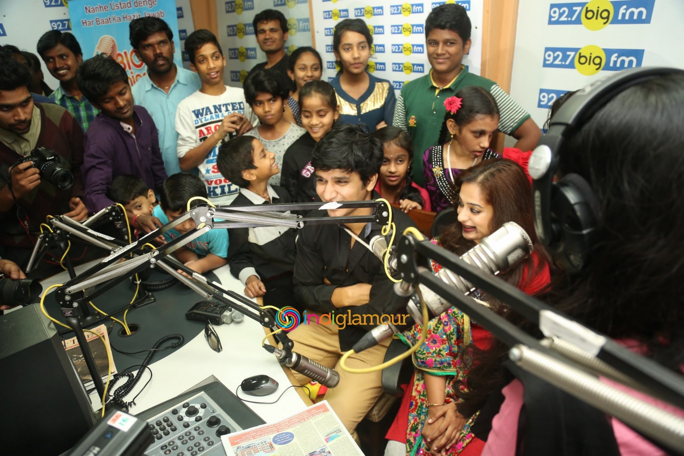 Sankarabharanam Movie Team at Big FM RJ Show Event hd photo