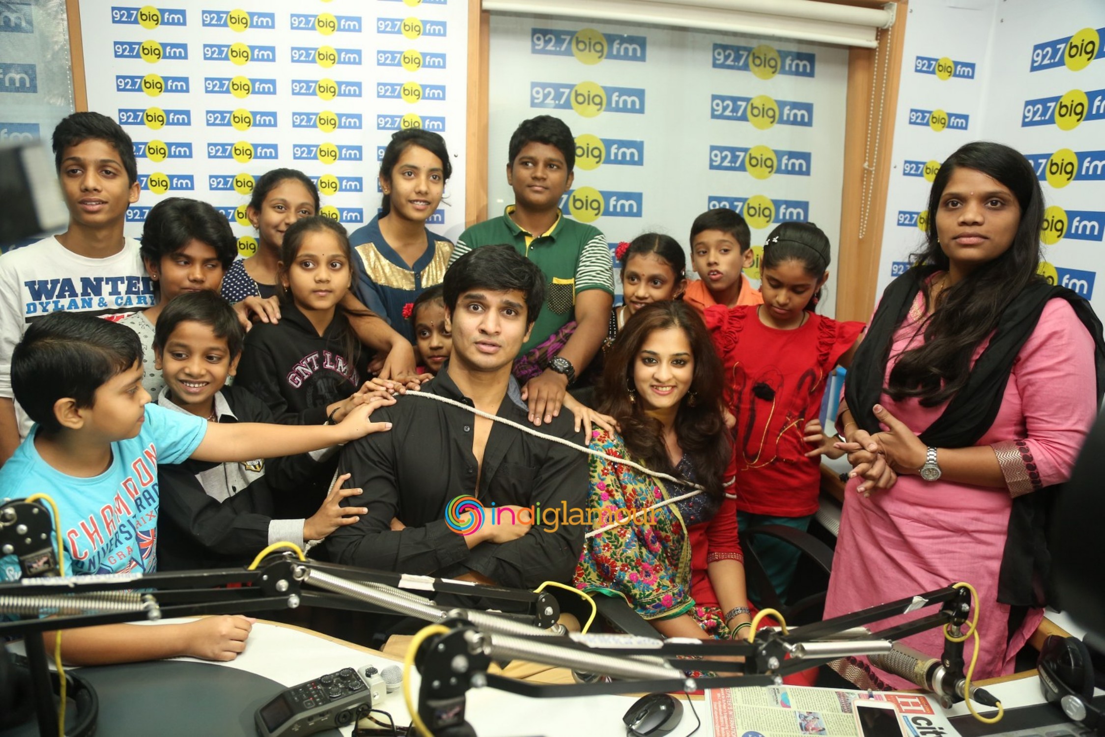 Sankarabharanam Movie Team at Big FM RJ Show Event hd photo