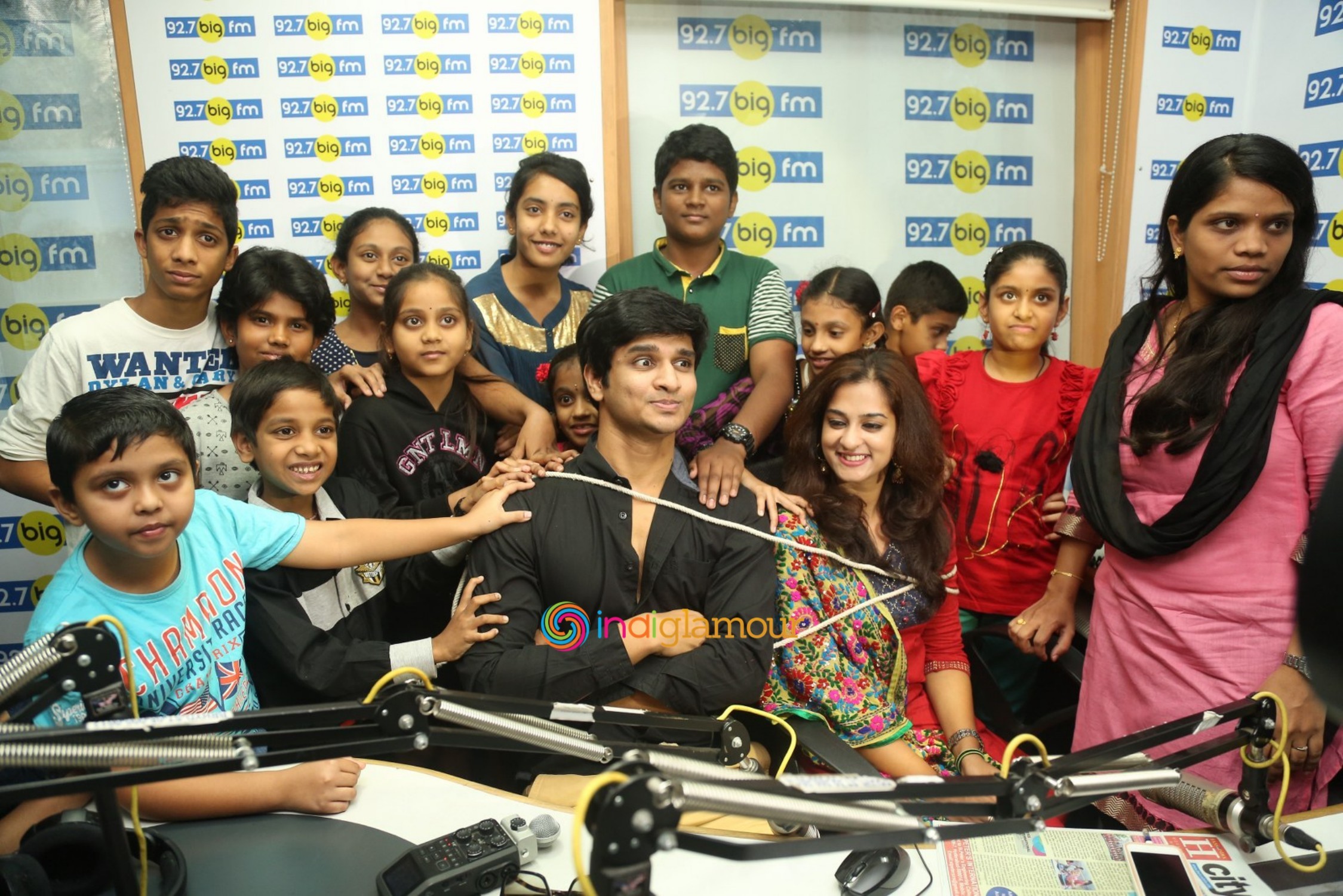 Sankarabharanam Movie Team at Big FM RJ Show Event hd photo
