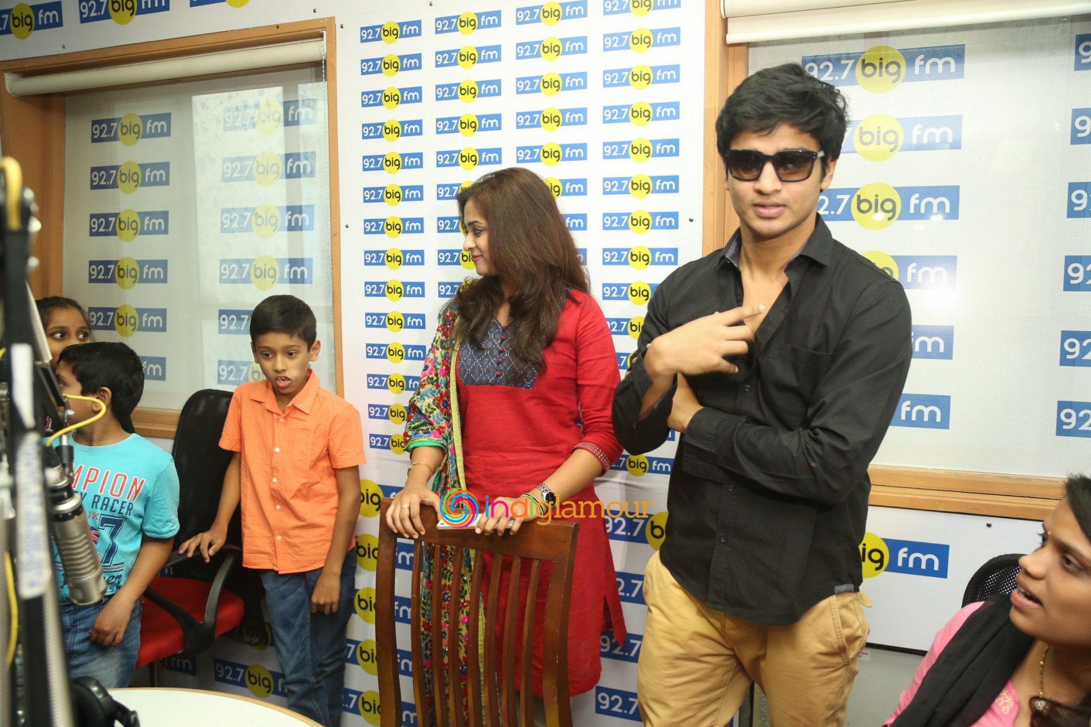 Sankarabharanam Movie Team at Big FM RJ Show Event hd photo