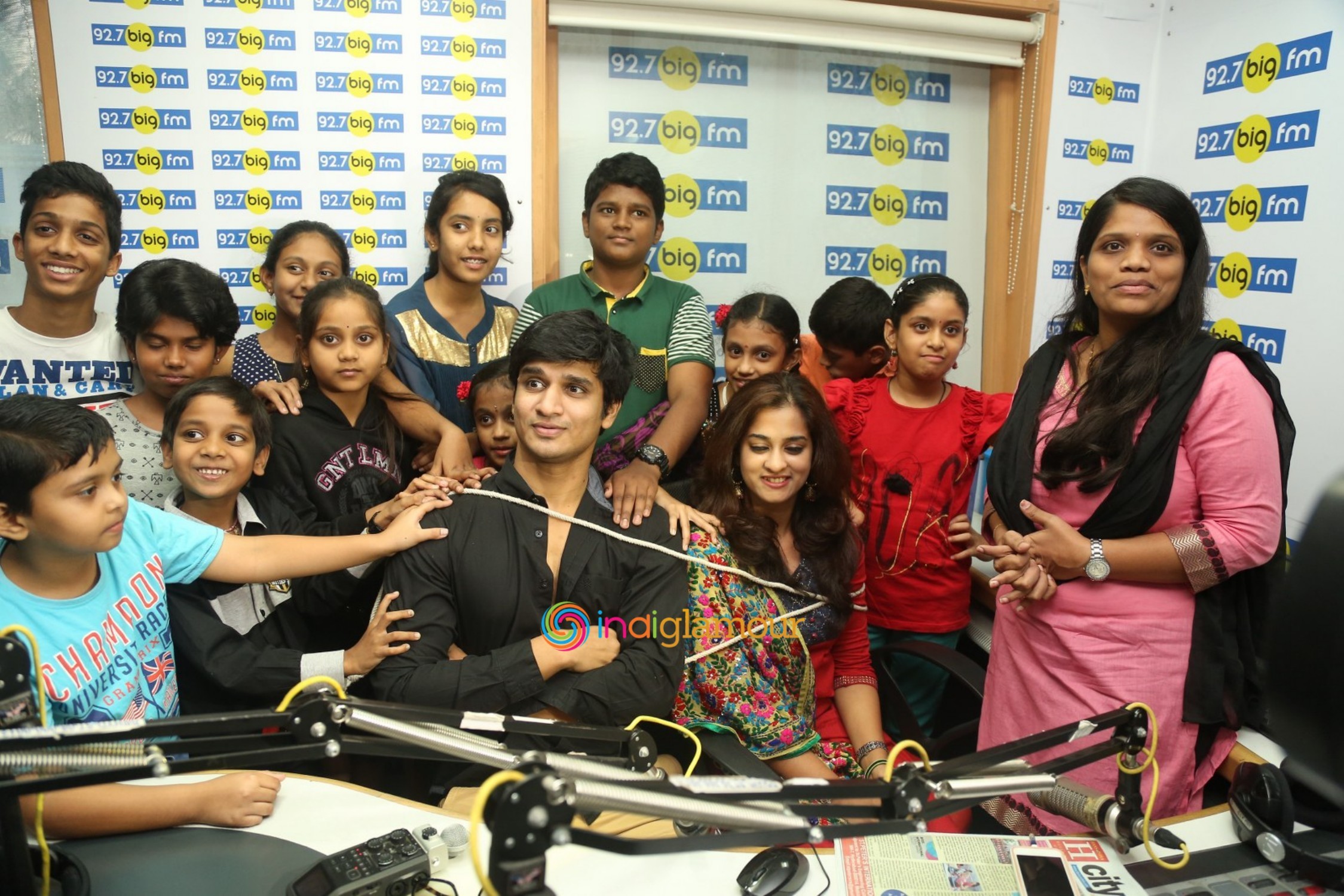 Sankarabharanam Movie Team at Big FM RJ Show Event hd photo
