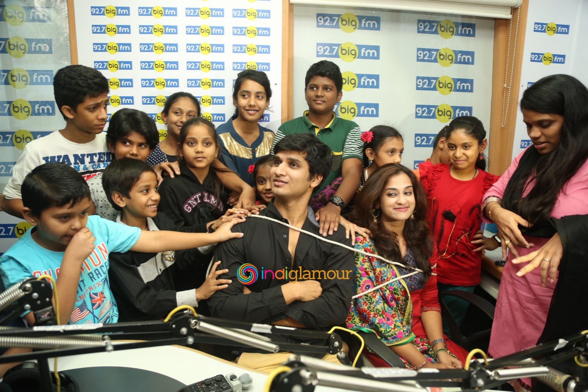 Sankarabharanam Movie Team at Big FM RJ Show Event hd photo