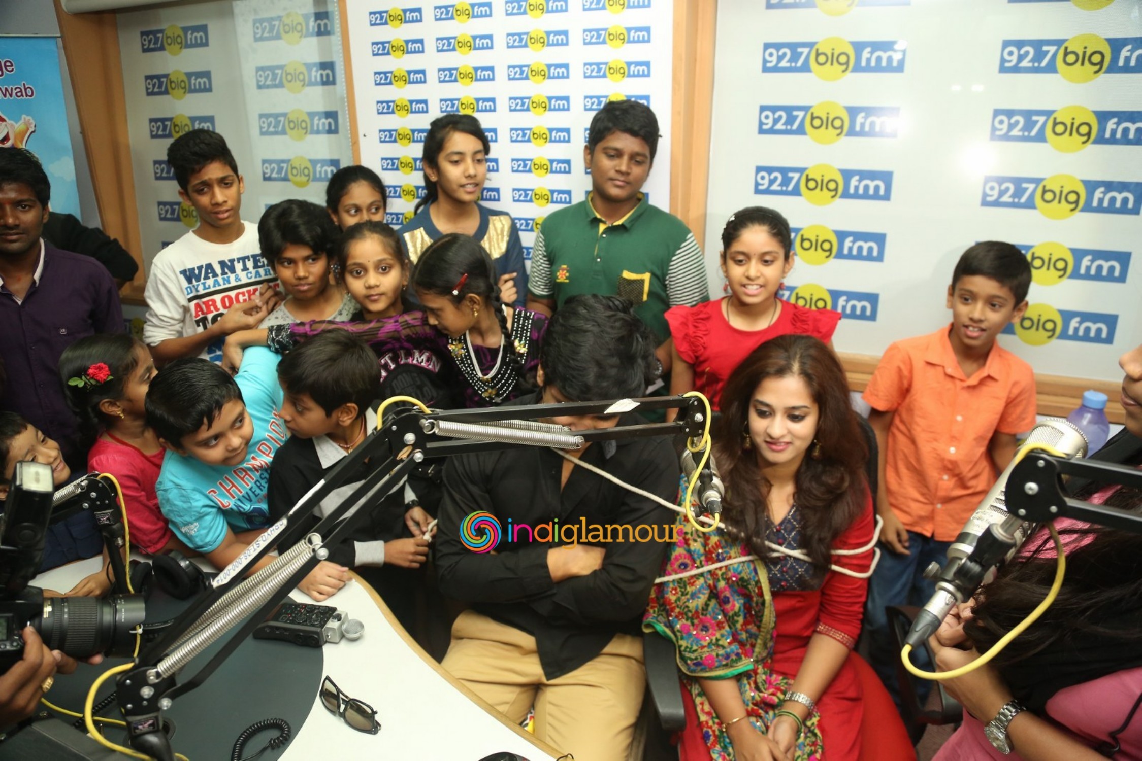 Sankarabharanam Movie Team at Big FM RJ Show Event hd photo