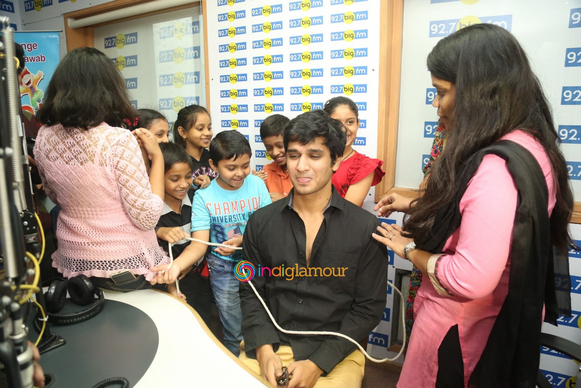 Sankarabharanam Movie Team at Big FM RJ Show Event hd photo