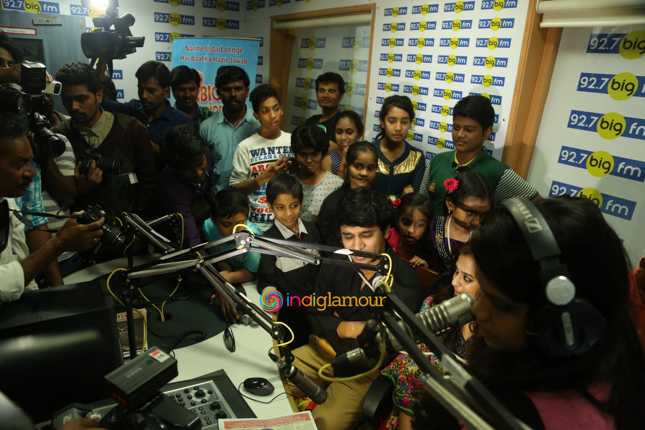 Sankarabharanam Movie Team at Big FM RJ Show Event hd photo