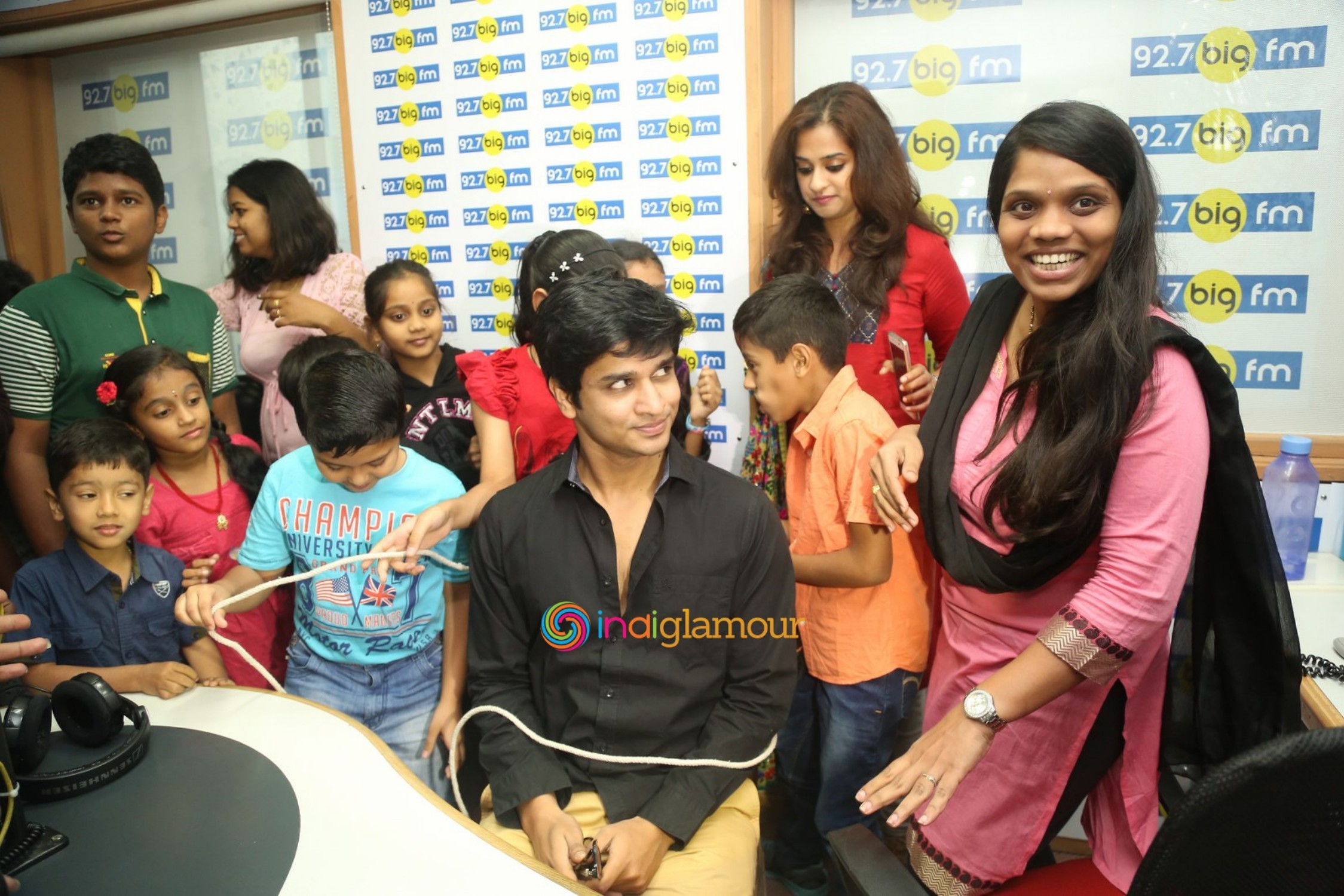 Sankarabharanam Movie Team at Big FM RJ Show Event hd photo