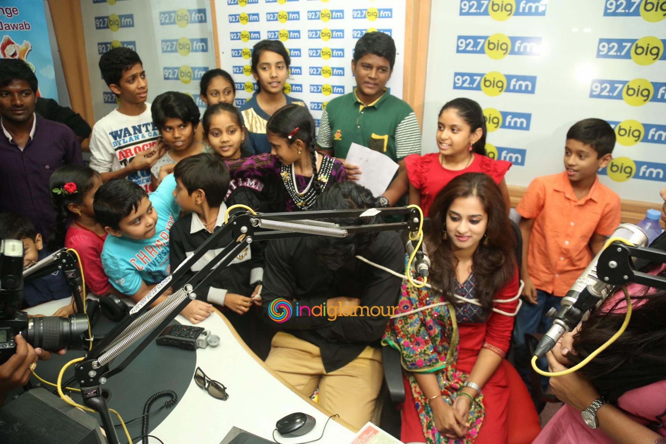 Sankarabharanam Movie Team at Big FM RJ Show Event hd photo