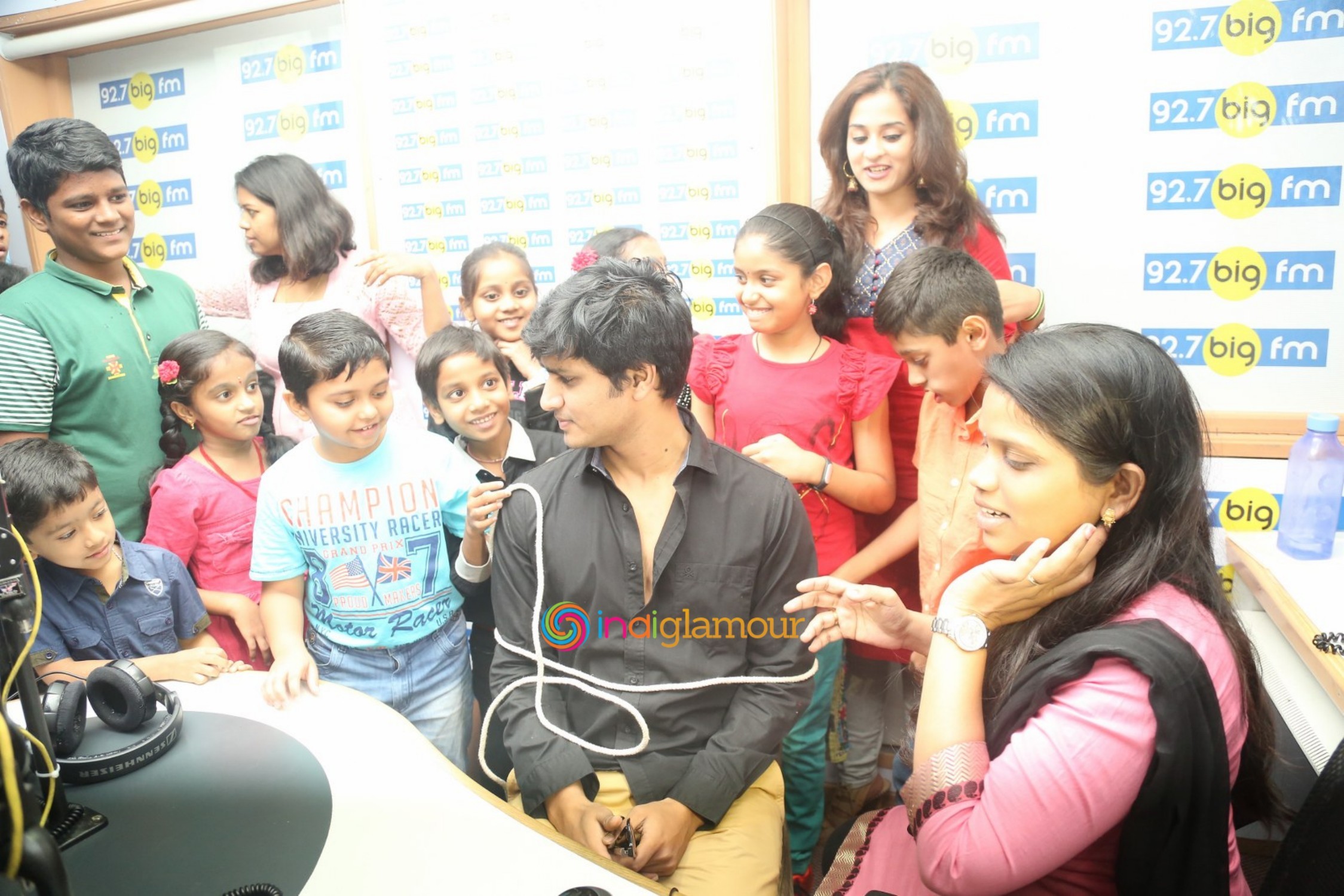 Sankarabharanam Movie Team at Big FM RJ Show Event hd photo