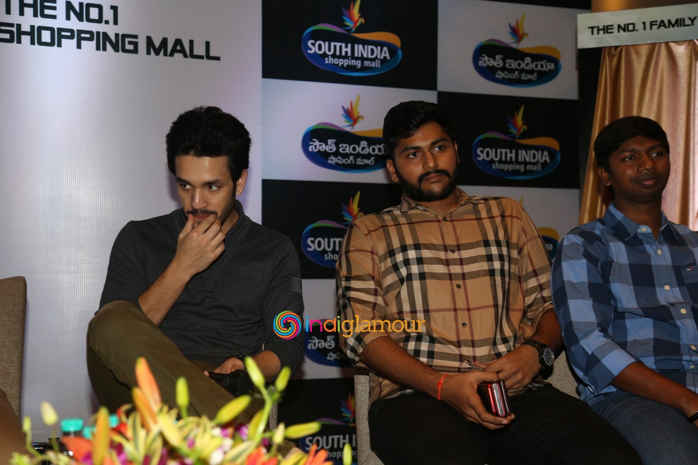 Akhil Akkineni as South India Shopping Mall Brand Ambassador Event hd photo