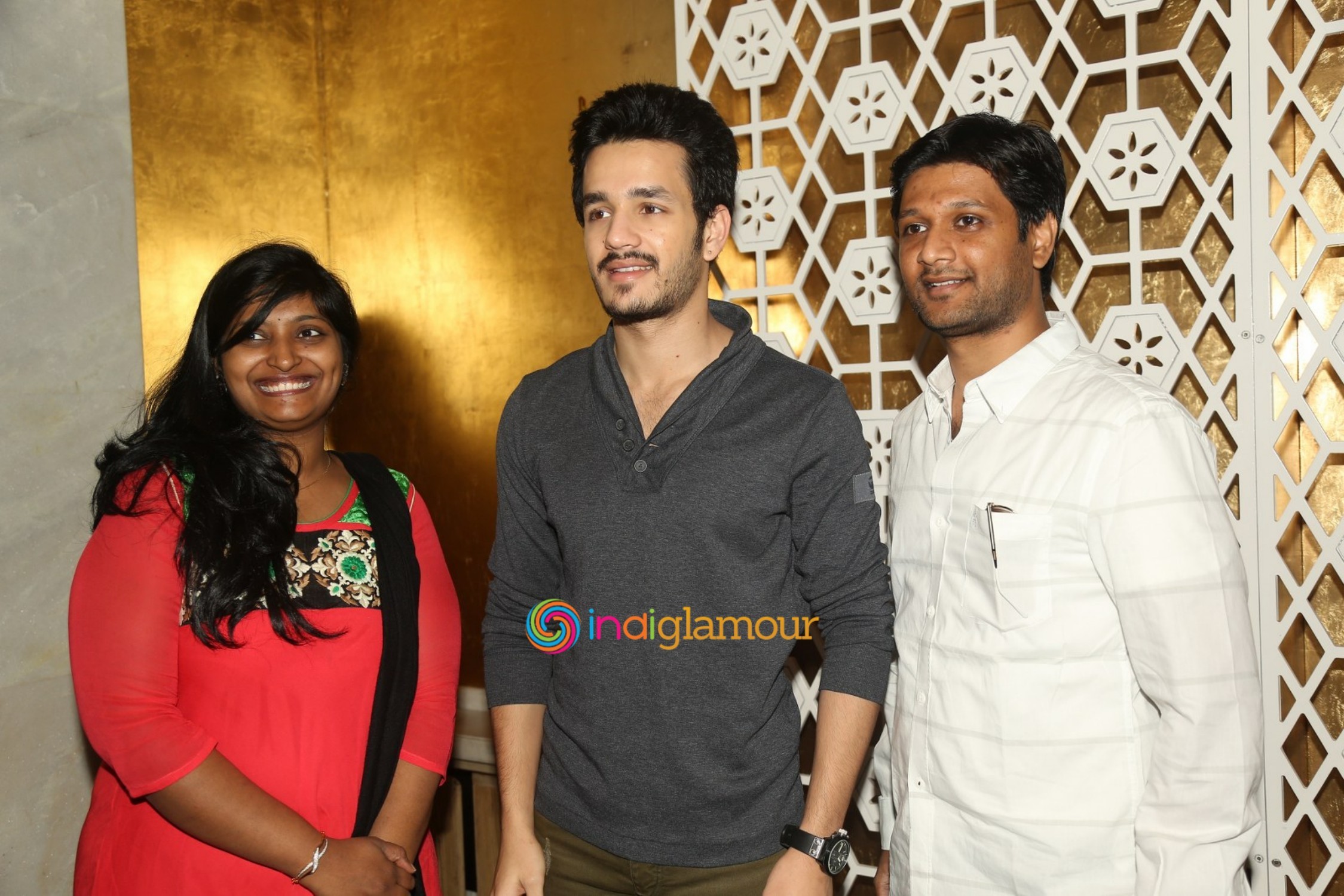 Akhil Akkineni as South India Shopping Mall Brand Ambassador Event hd photo