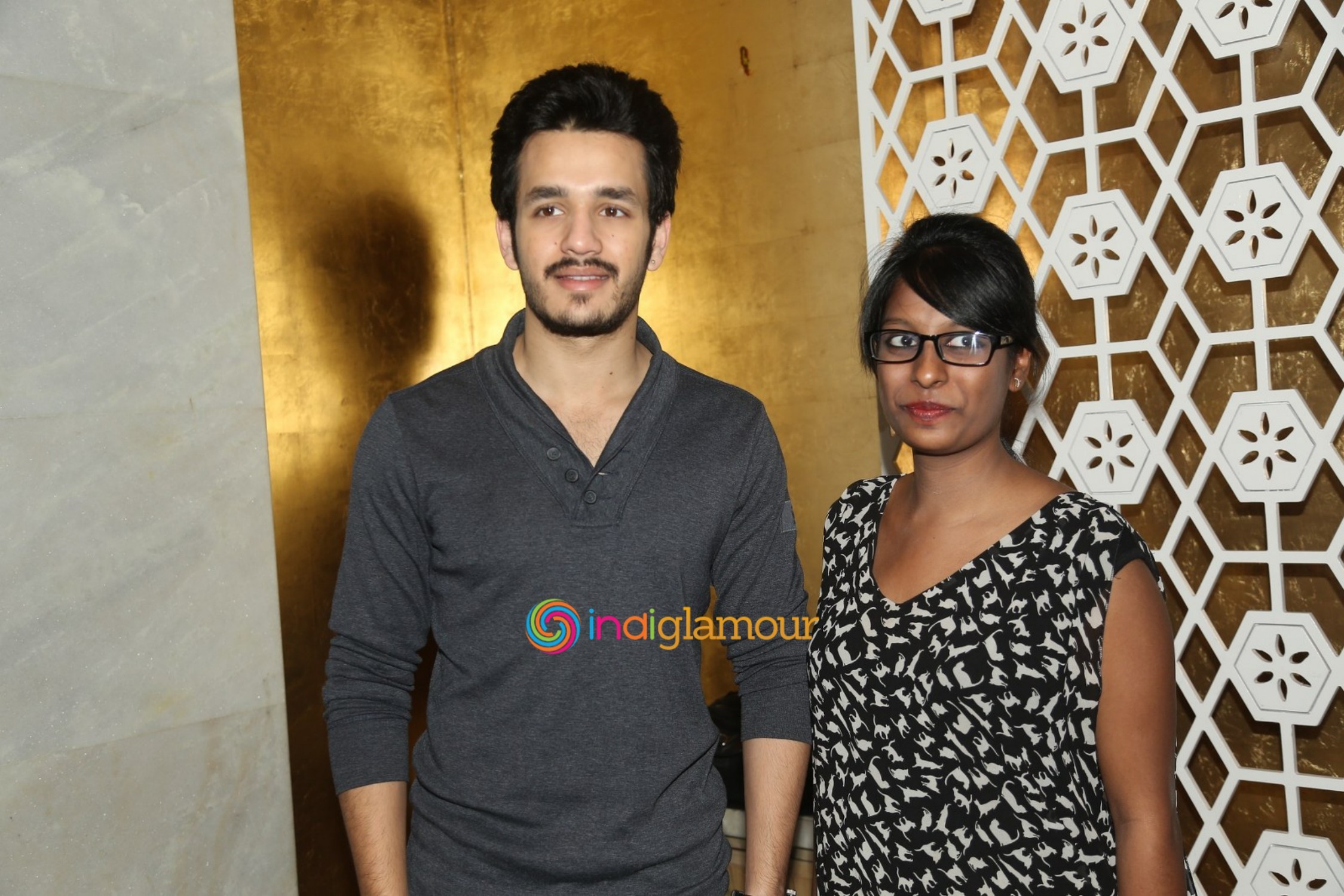 Akhil Akkineni as South India Shopping Mall Brand Ambassador Event hd photo