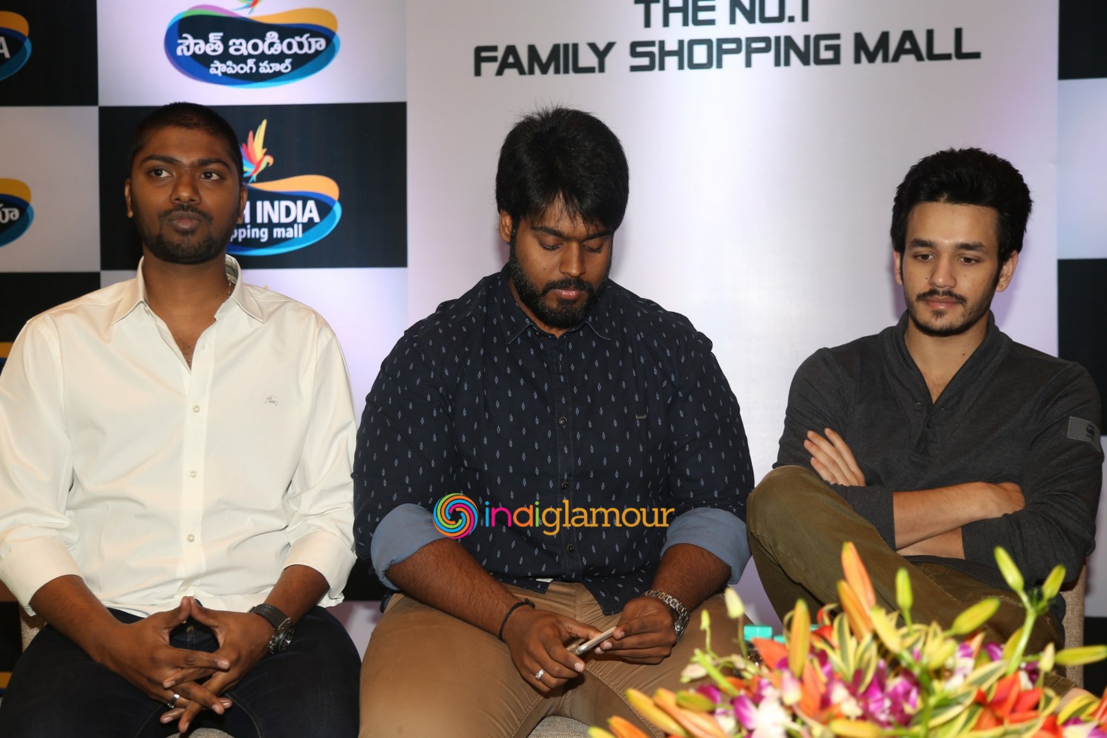 Akhil Akkineni as South India Shopping Mall Brand Ambassador Event hd photo