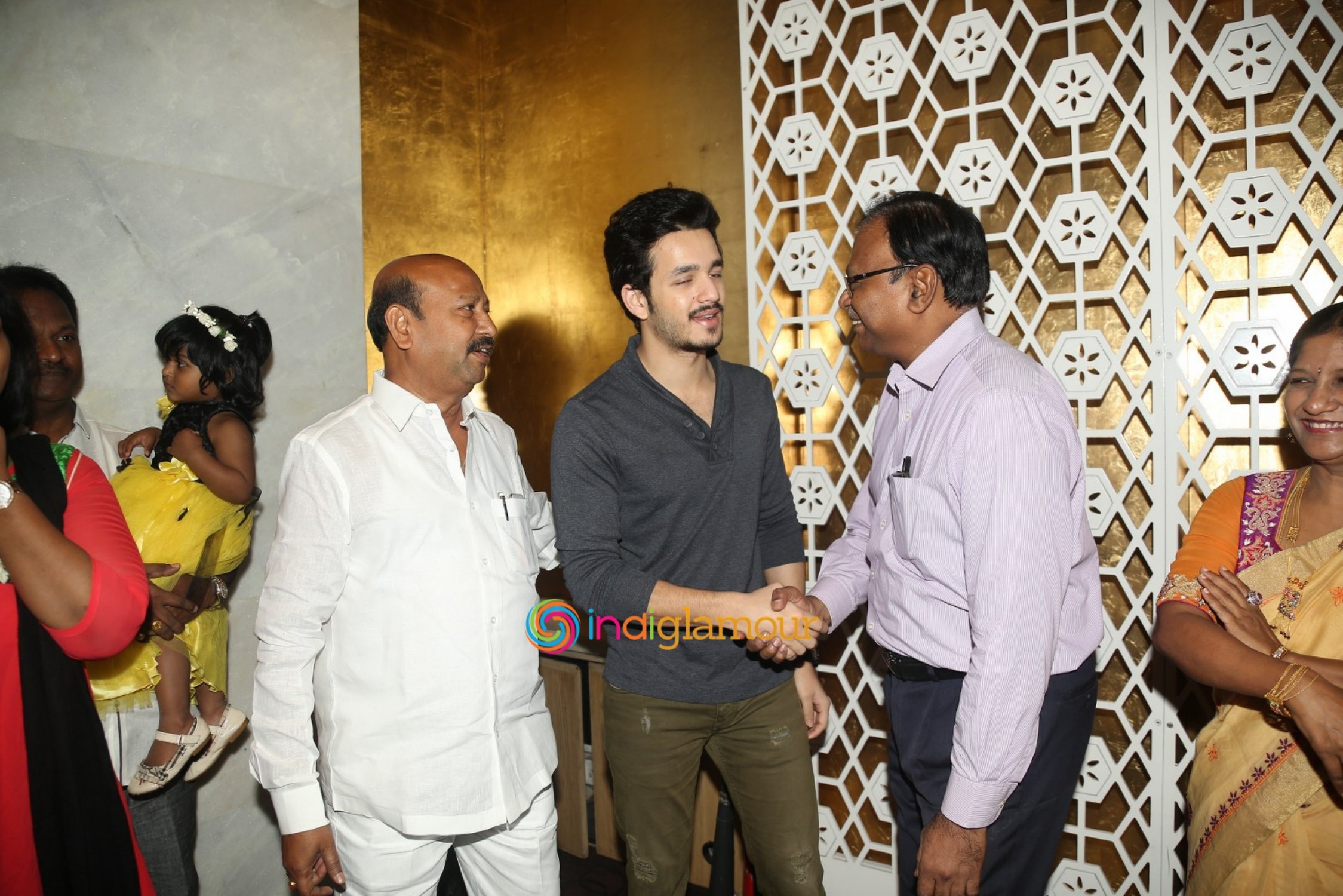 Akhil Akkineni as South India Shopping Mall Brand Ambassador Event hd photo