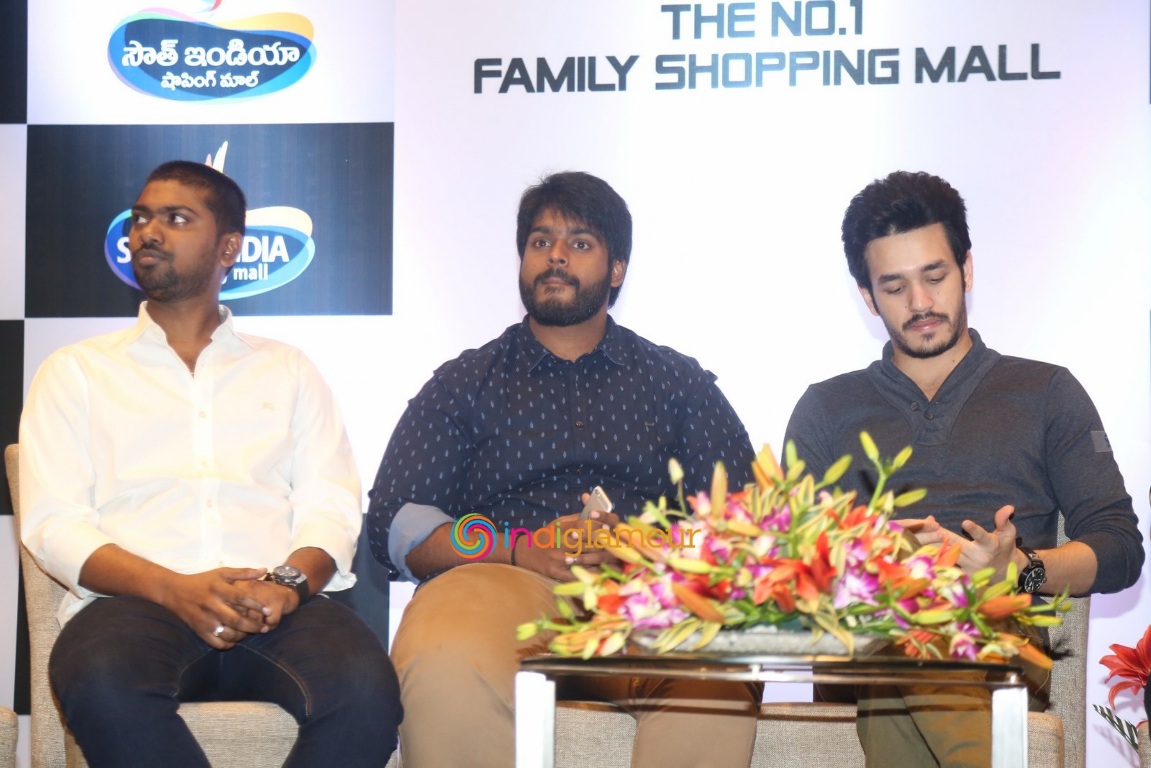 Akhil Akkineni as South India Shopping Mall Brand Ambassador Event hd photo