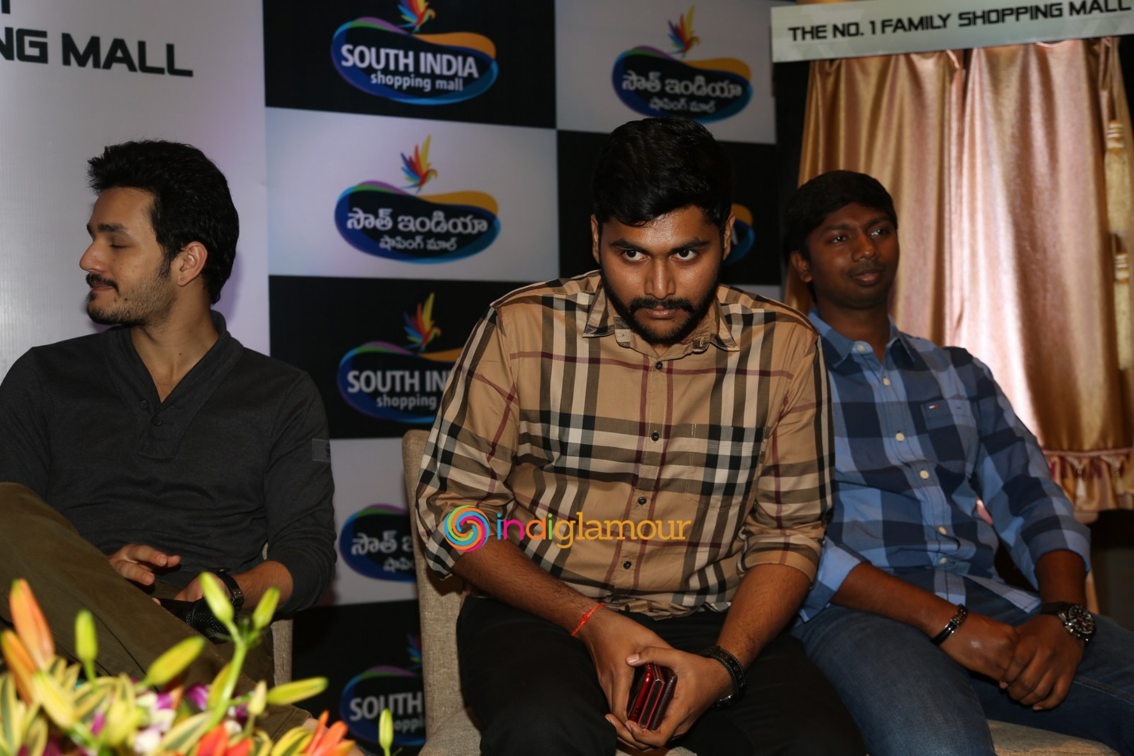 Akhil Akkineni as South India Shopping Mall Brand Ambassador Event hd photo