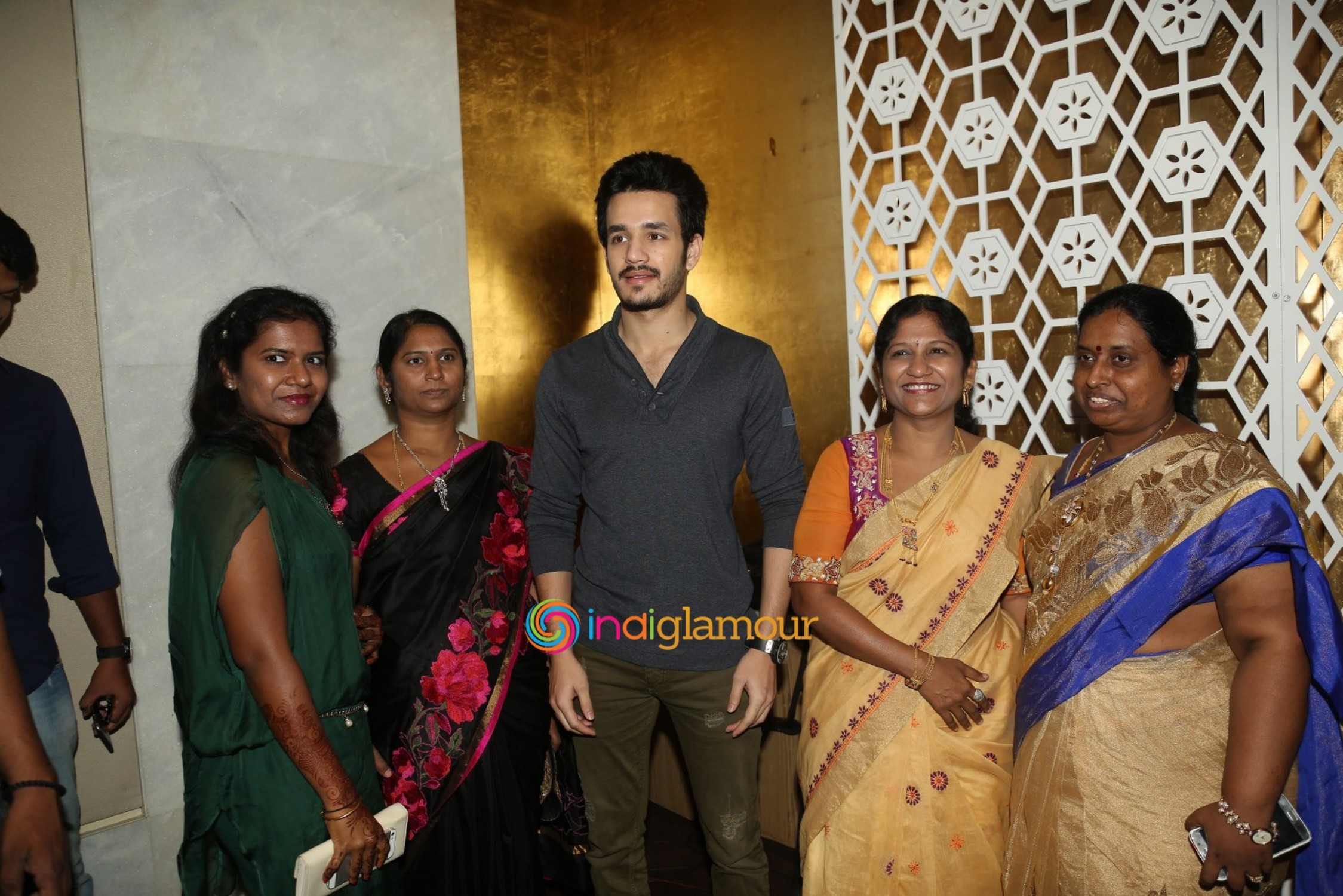 Akhil Akkineni as South India Shopping Mall Brand Ambassador Event hd photo