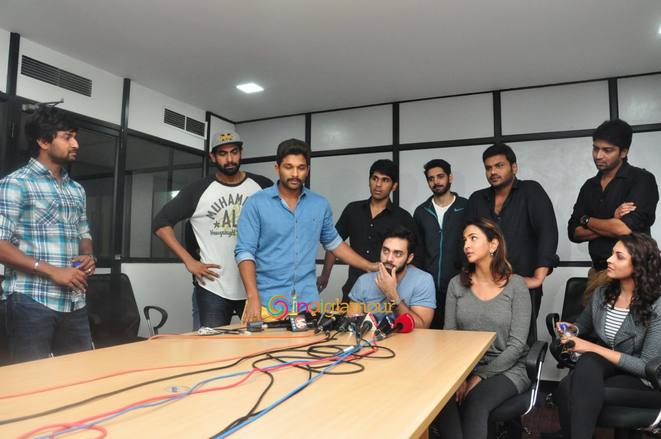 Tollywood Stars Mana Madras Kosam Press Meet Event hd photo