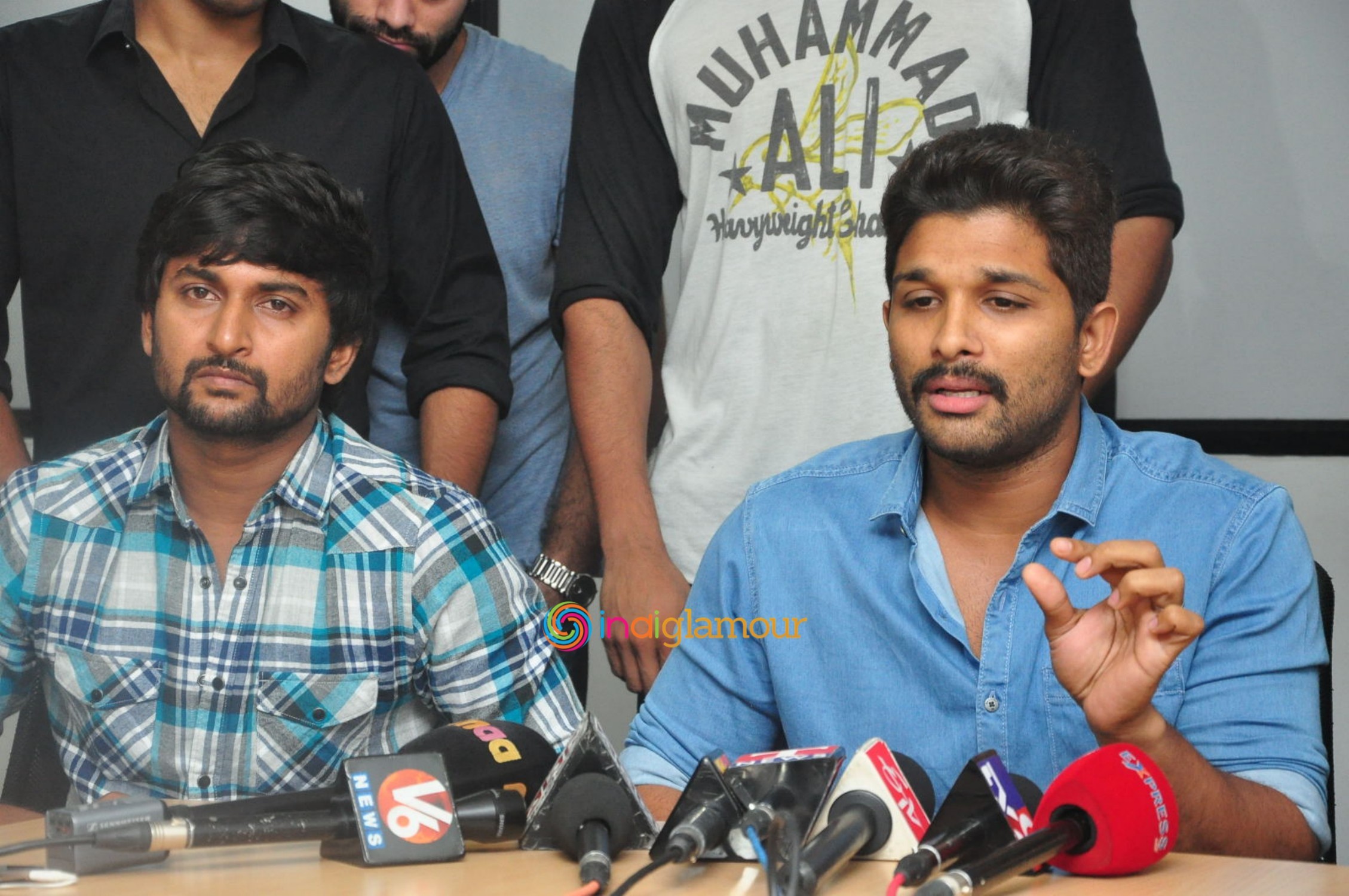 Tollywood Stars Mana Madras Kosam Press Meet Event hd photo