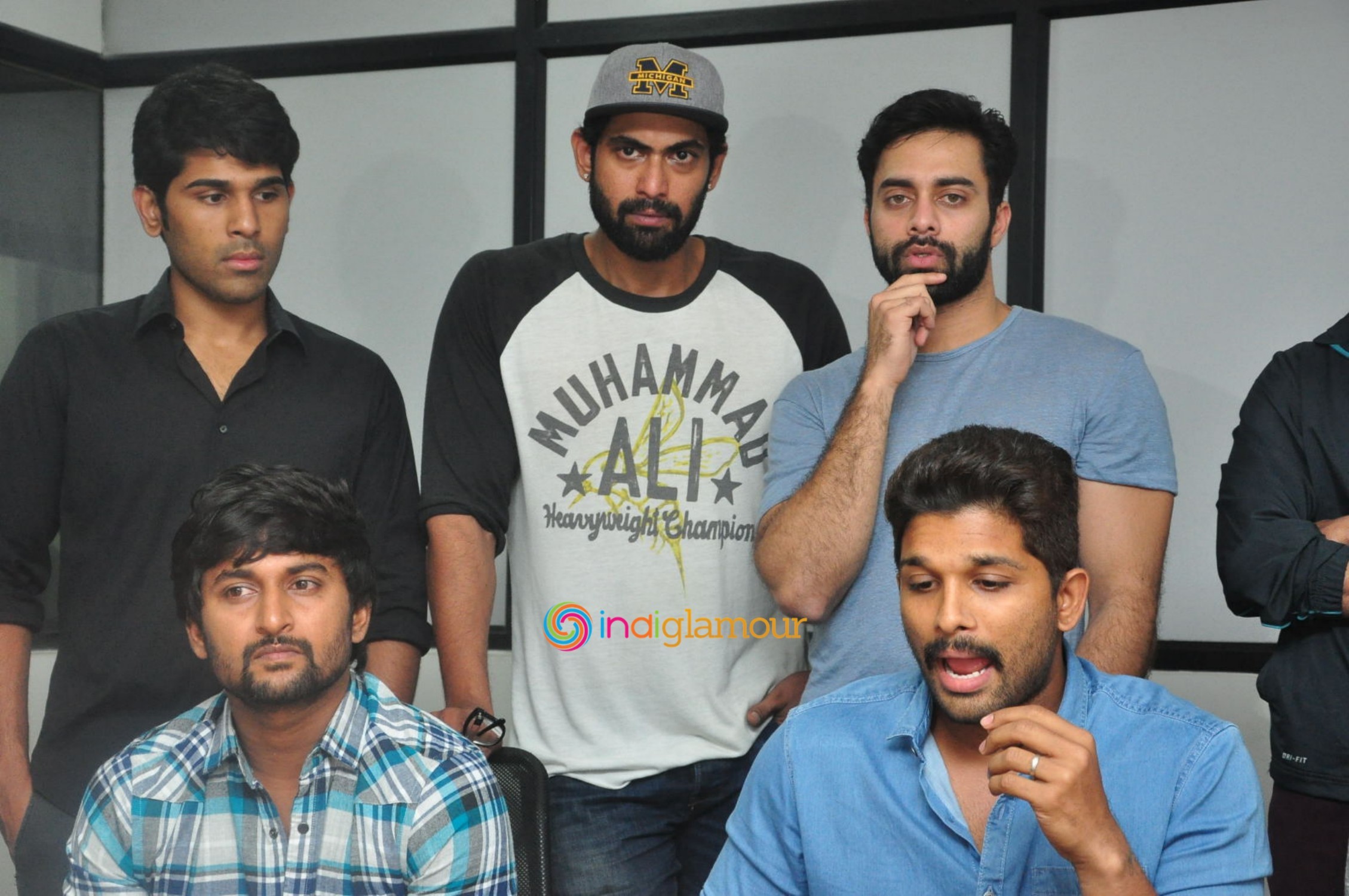 Tollywood Stars Mana Madras Kosam Press Meet Event hd photo