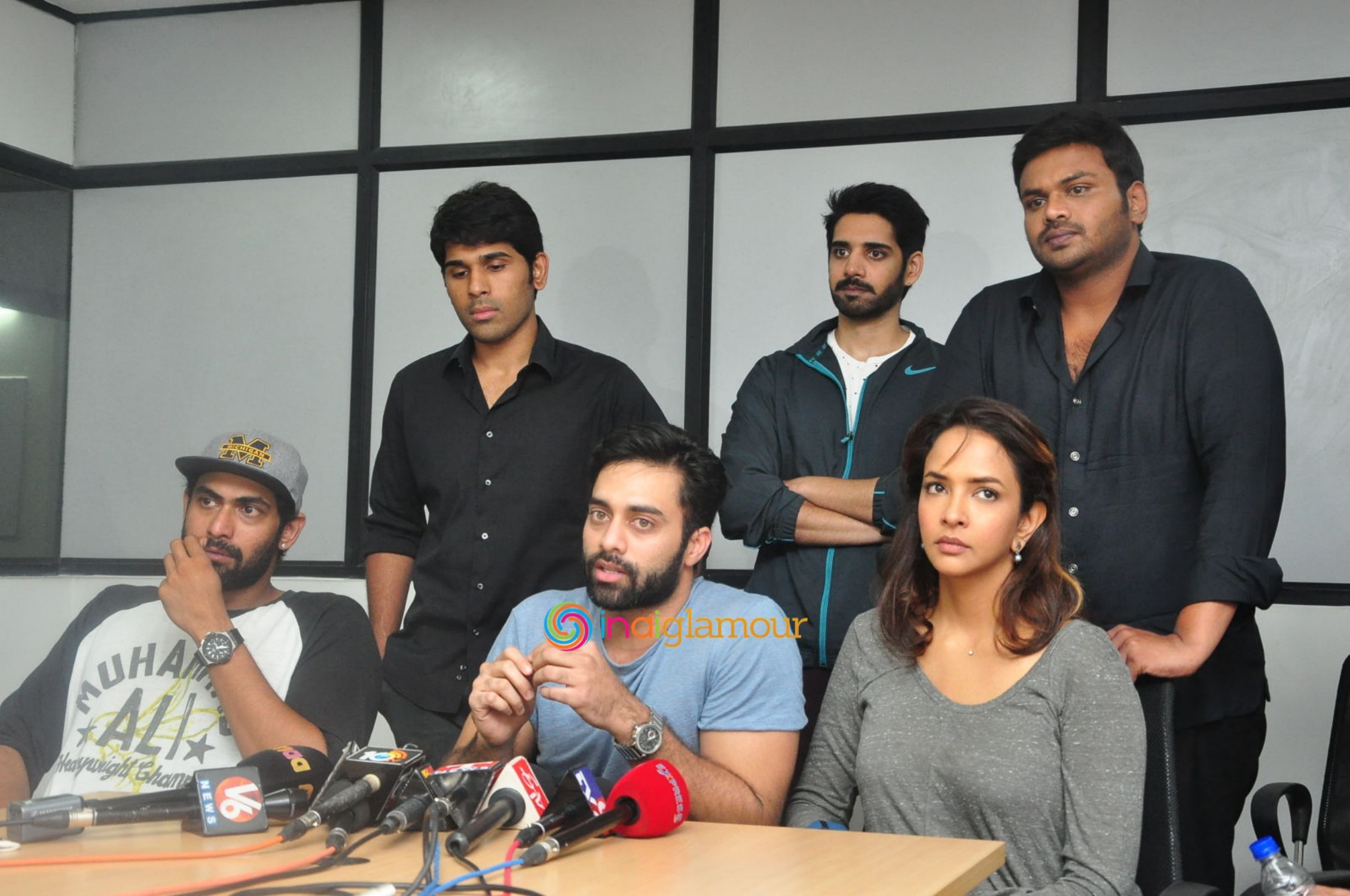 Tollywood Stars Mana Madras Kosam Press Meet Event hd photo