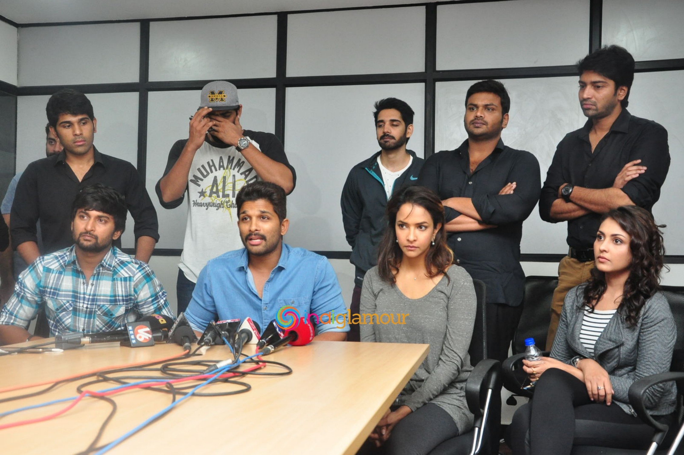 Tollywood Stars Mana Madras Kosam Press Meet Event hd photo