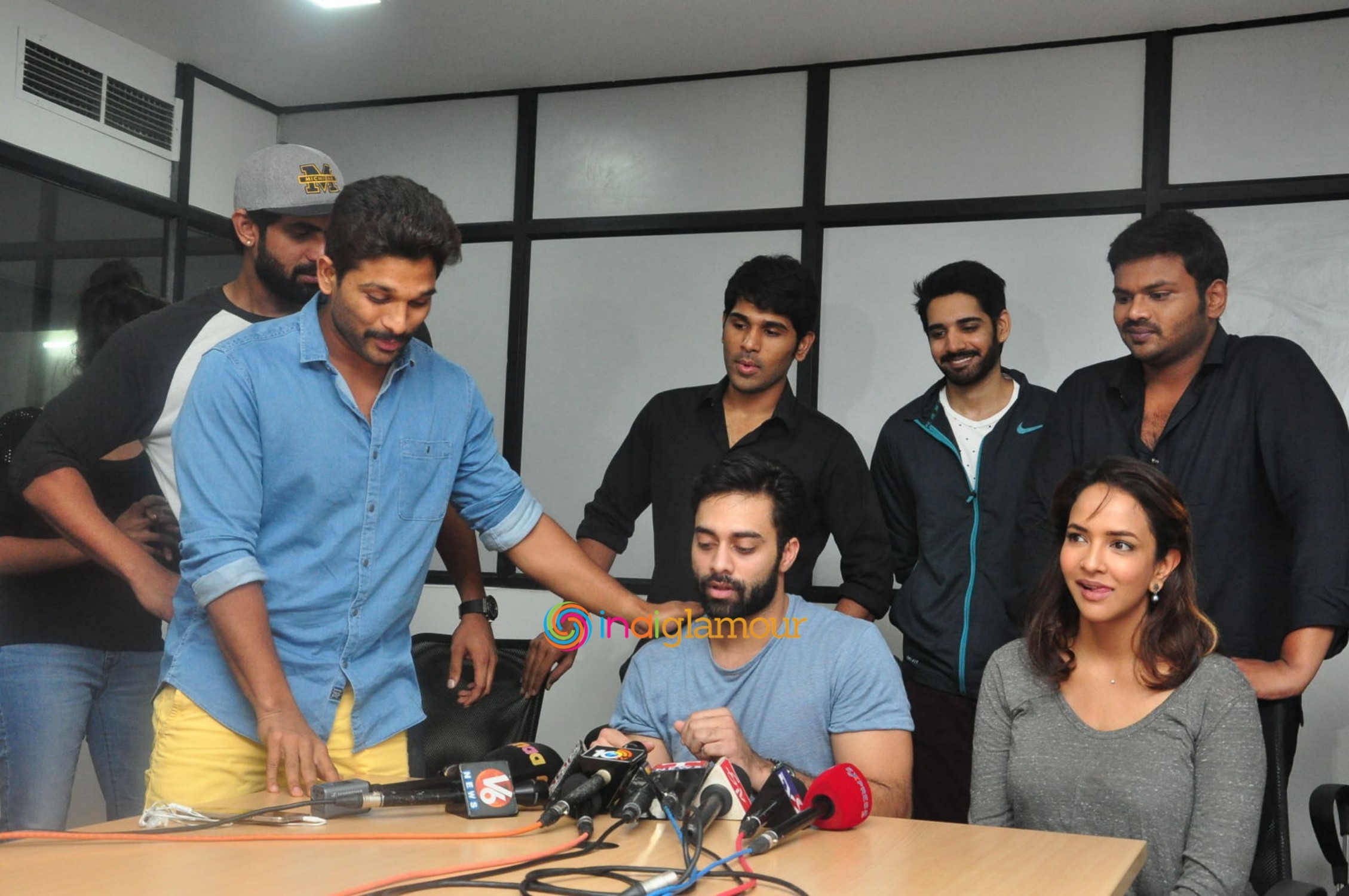 Tollywood Stars Mana Madras Kosam Press Meet Event hd photo