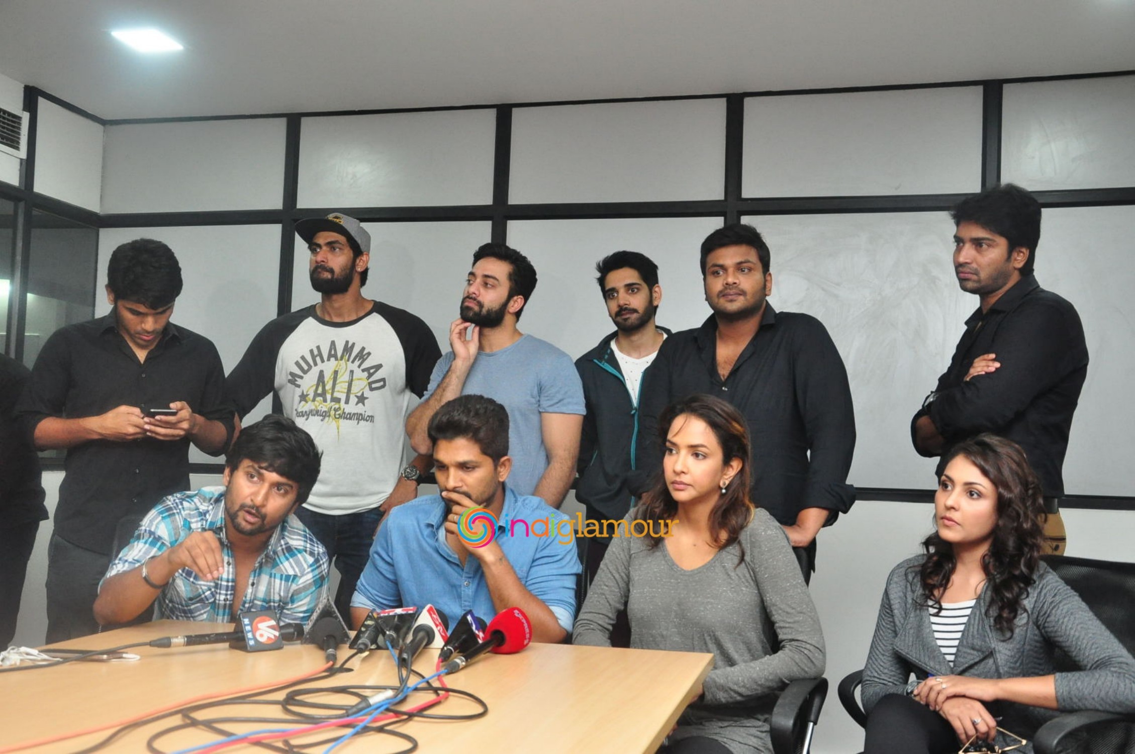 Tollywood Stars Mana Madras Kosam Press Meet Event hd photo