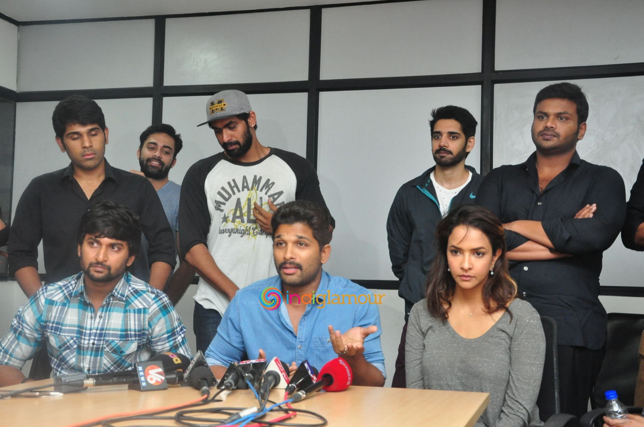 Tollywood Stars Mana Madras Kosam Press Meet Event hd photo