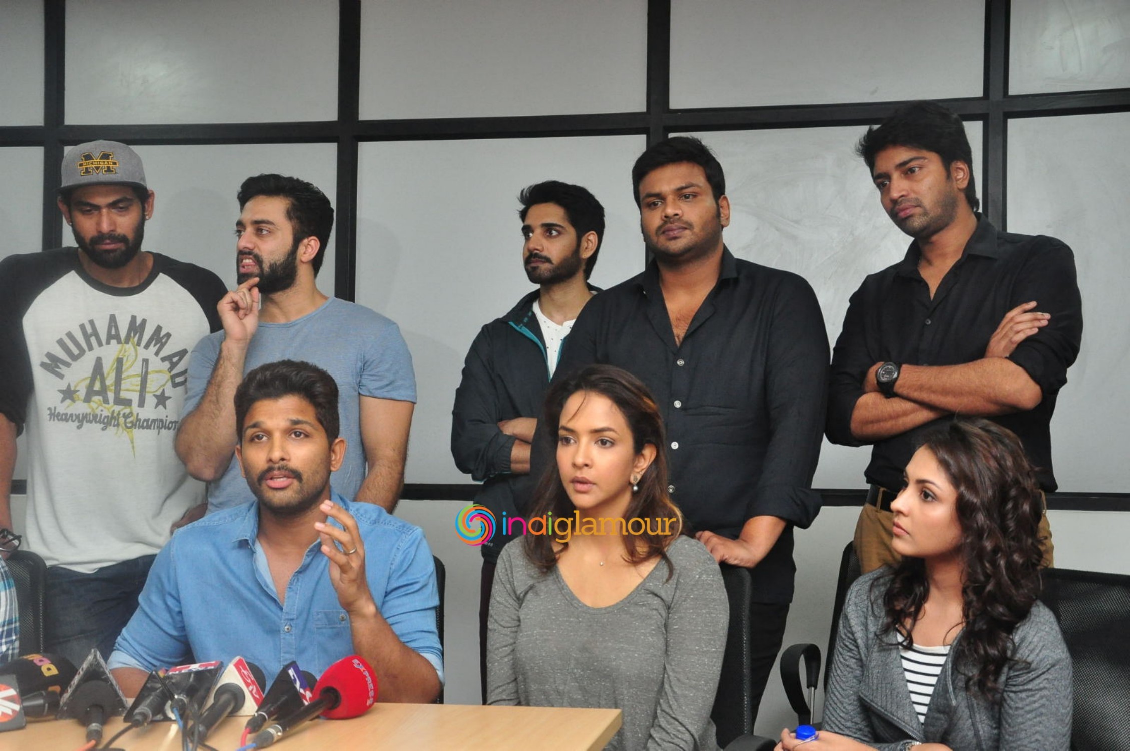 Tollywood Stars Mana Madras Kosam Press Meet Event hd photo