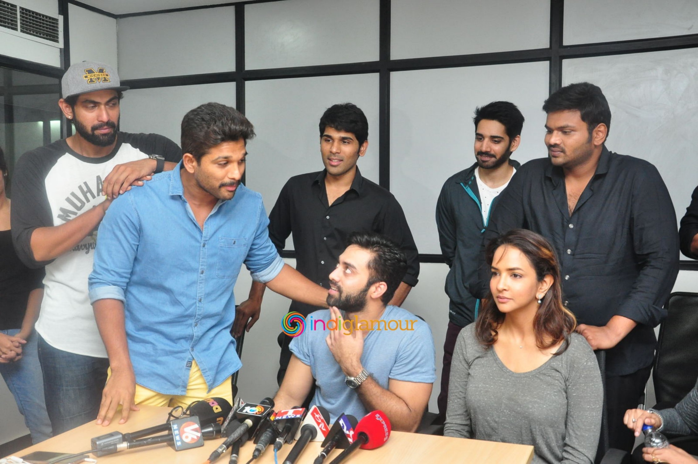 Tollywood Stars Mana Madras Kosam Press Meet Event hd photo