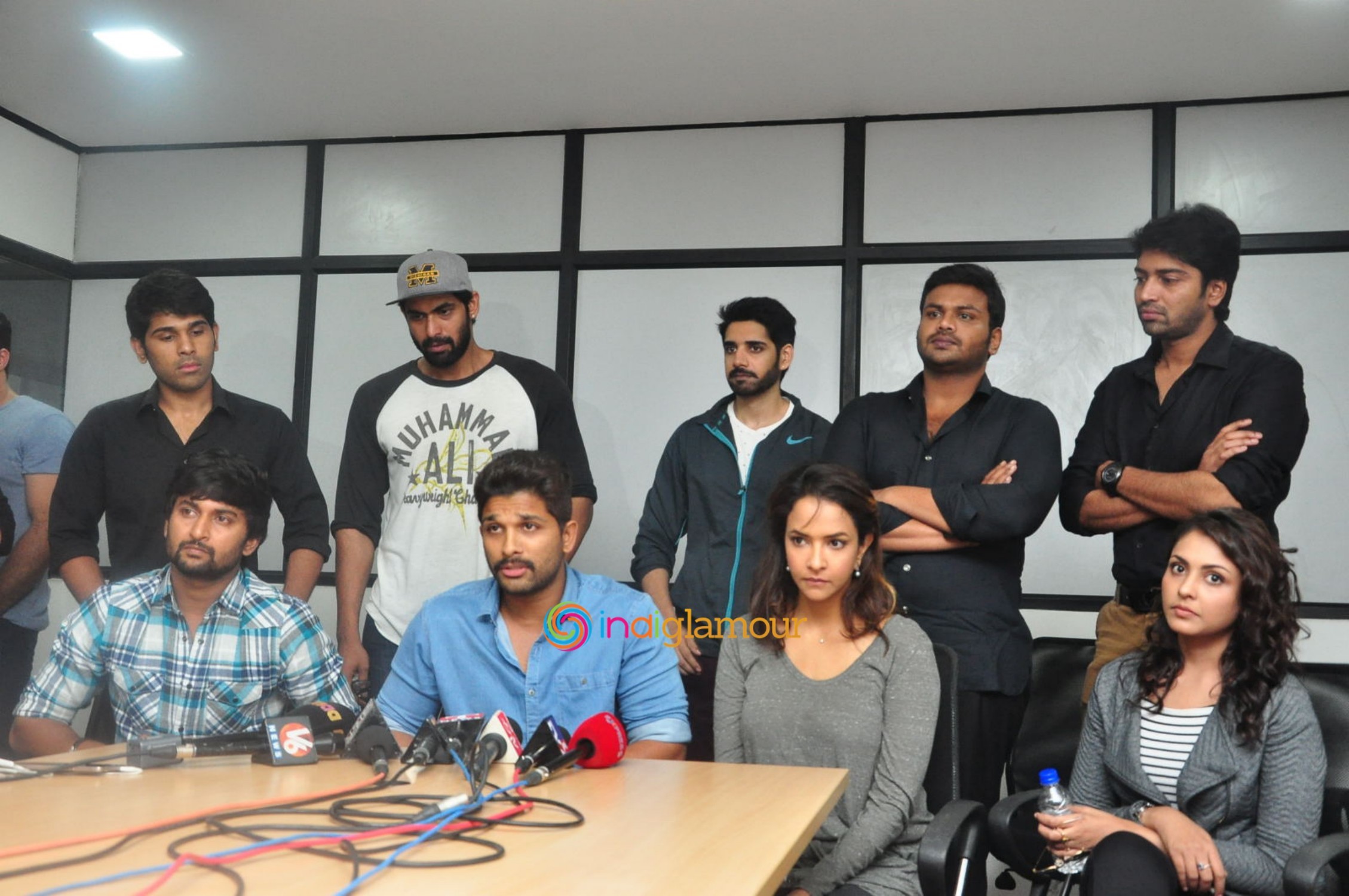 Tollywood Stars Mana Madras Kosam Press Meet Event hd photo