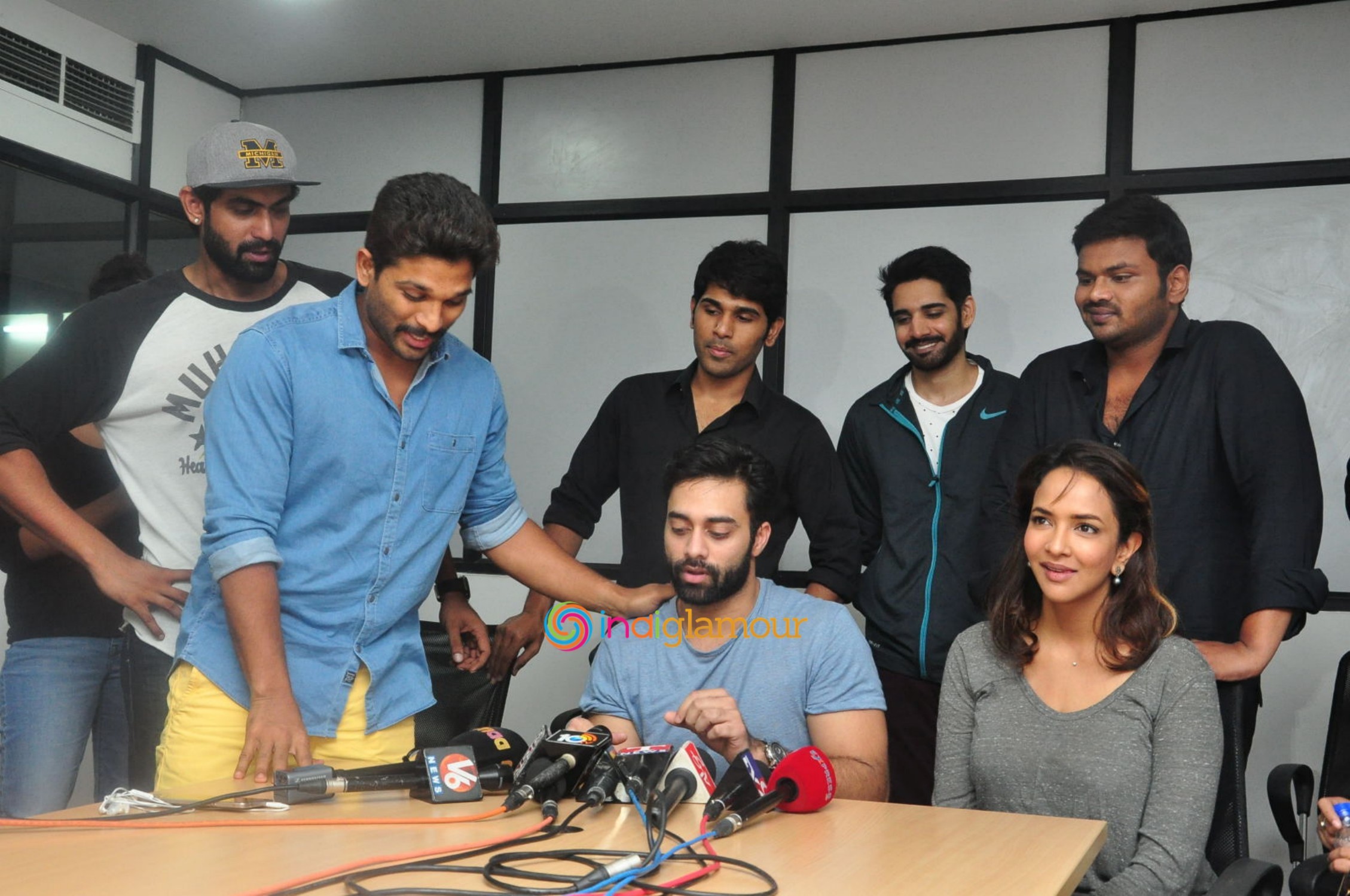 Tollywood Stars Mana Madras Kosam Press Meet Event hd photo