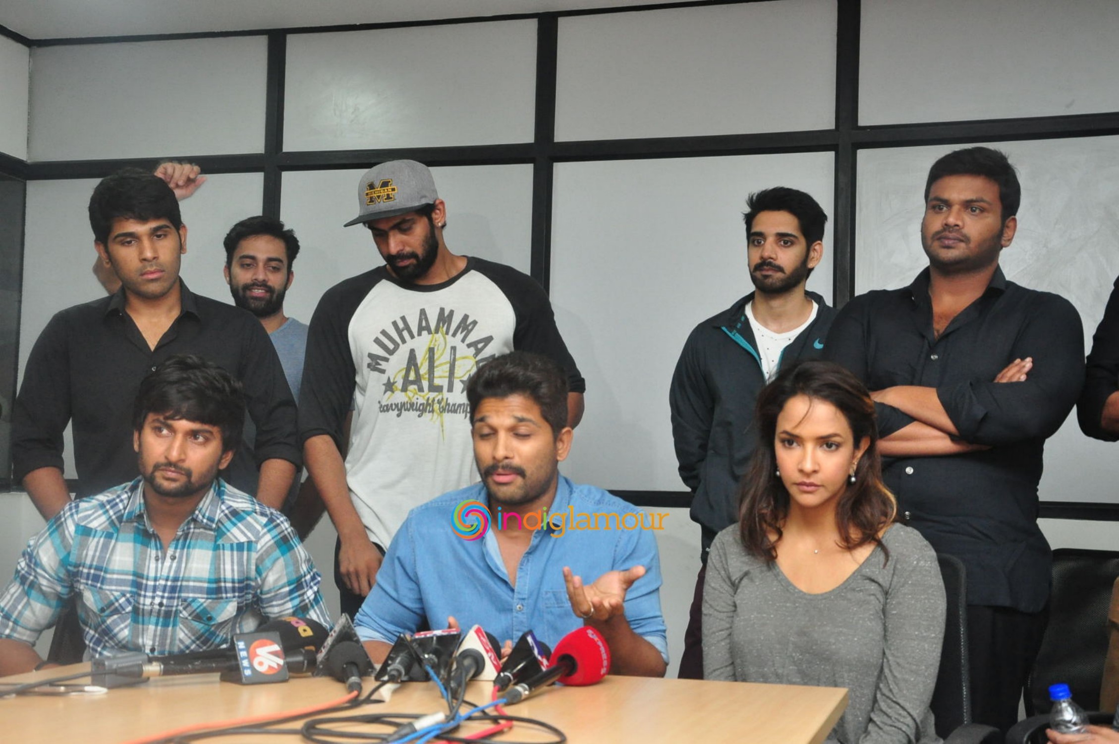 Tollywood Stars Mana Madras Kosam Press Meet Event hd photo