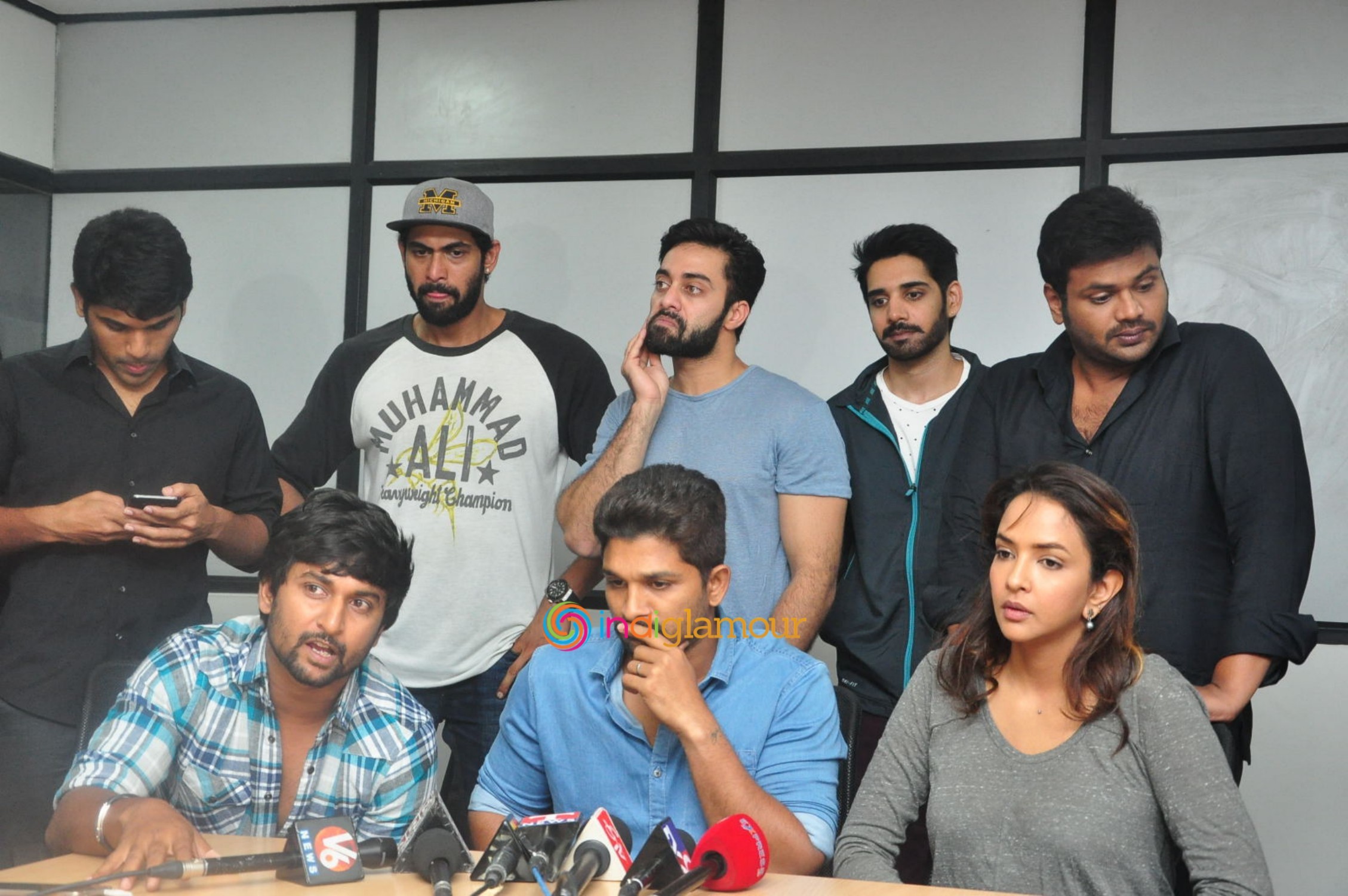 Tollywood Stars Mana Madras Kosam Press Meet Event hd photo