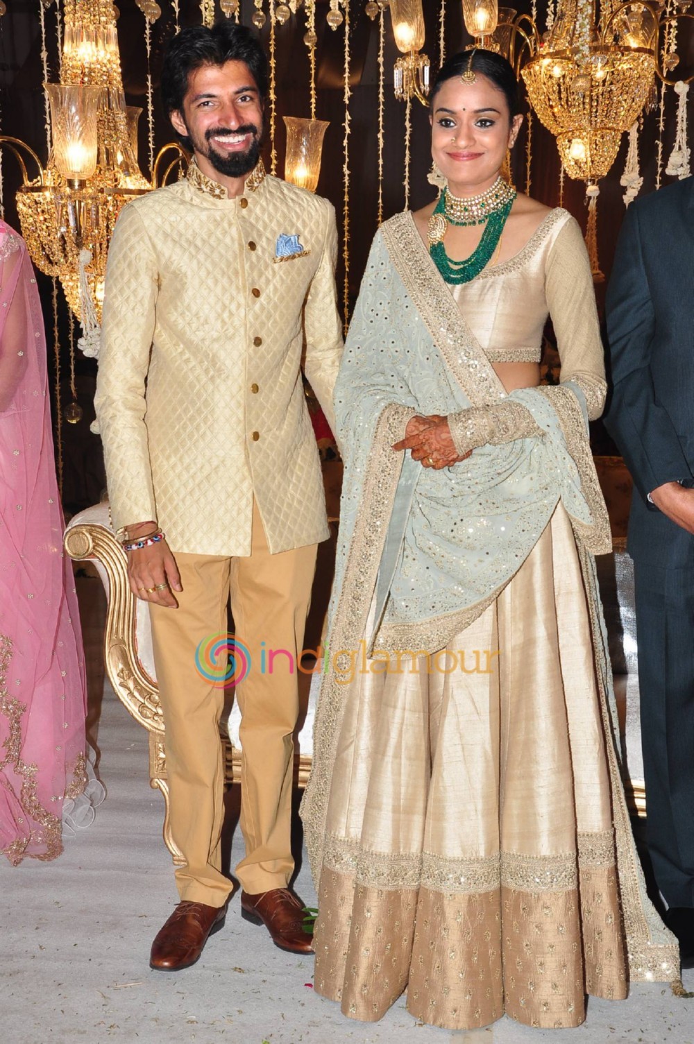 Aswini Dutt Daughter Wedding Reception Event hd photo