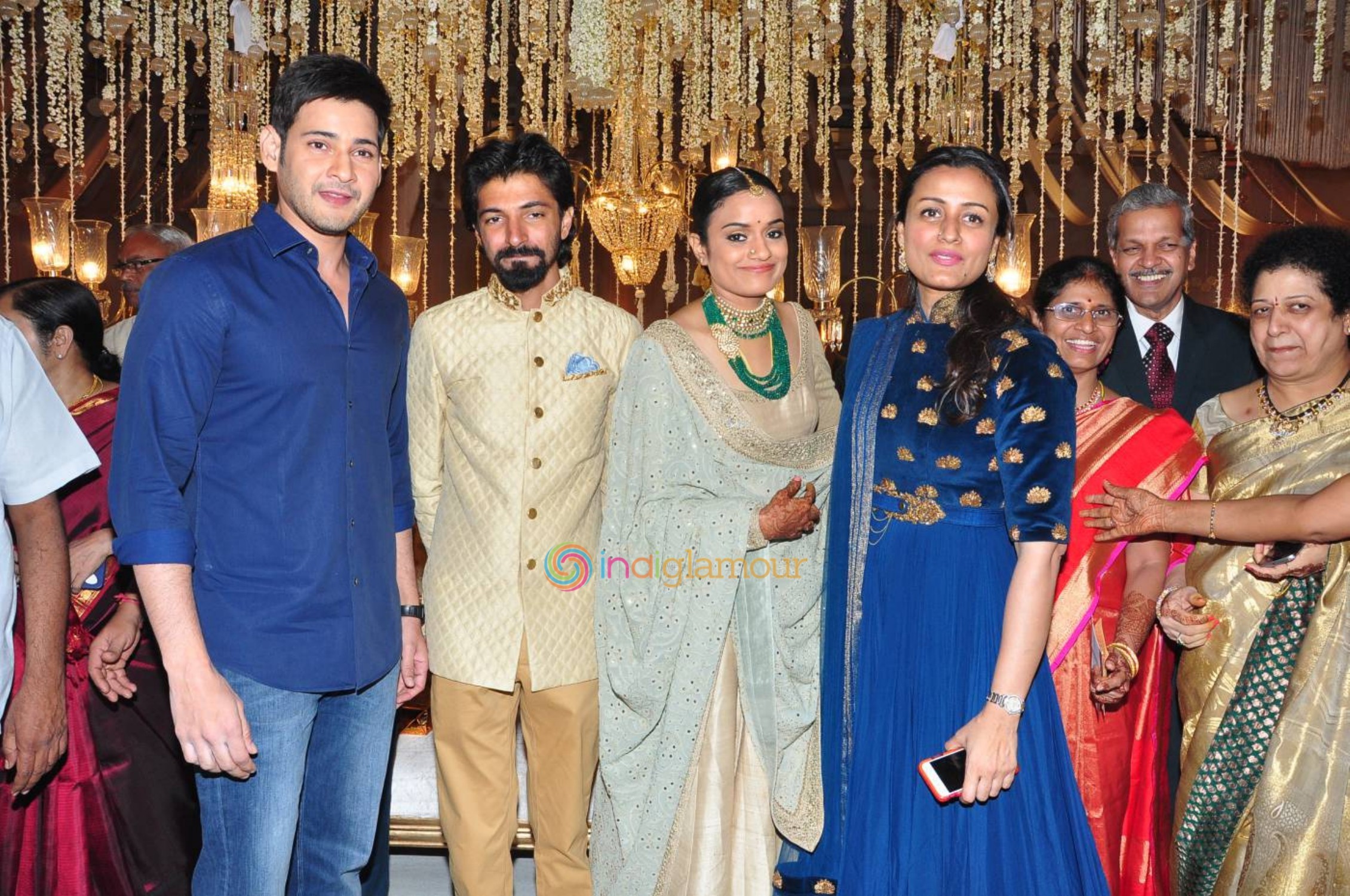 Aswini Dutt Daughter Wedding Reception Event hd photo