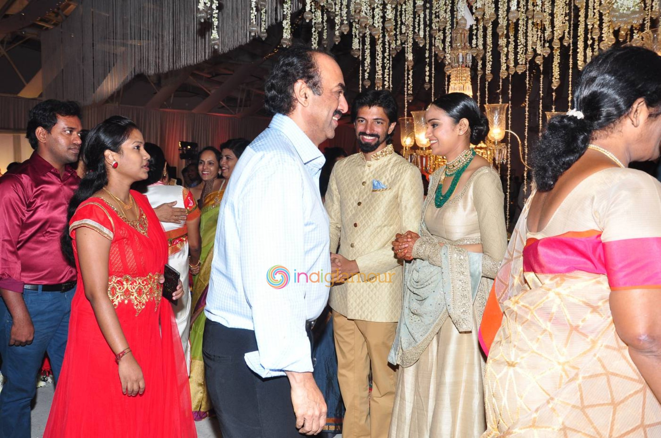 Aswini Dutt Daughter Wedding Reception Event hd photo