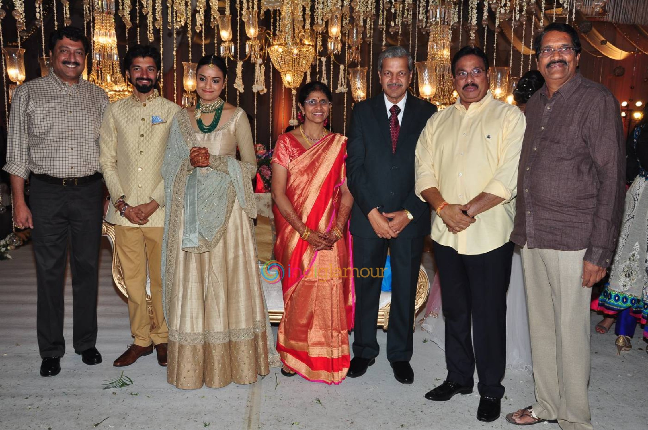 Aswini Dutt Daughter Wedding Reception Event hd photo
