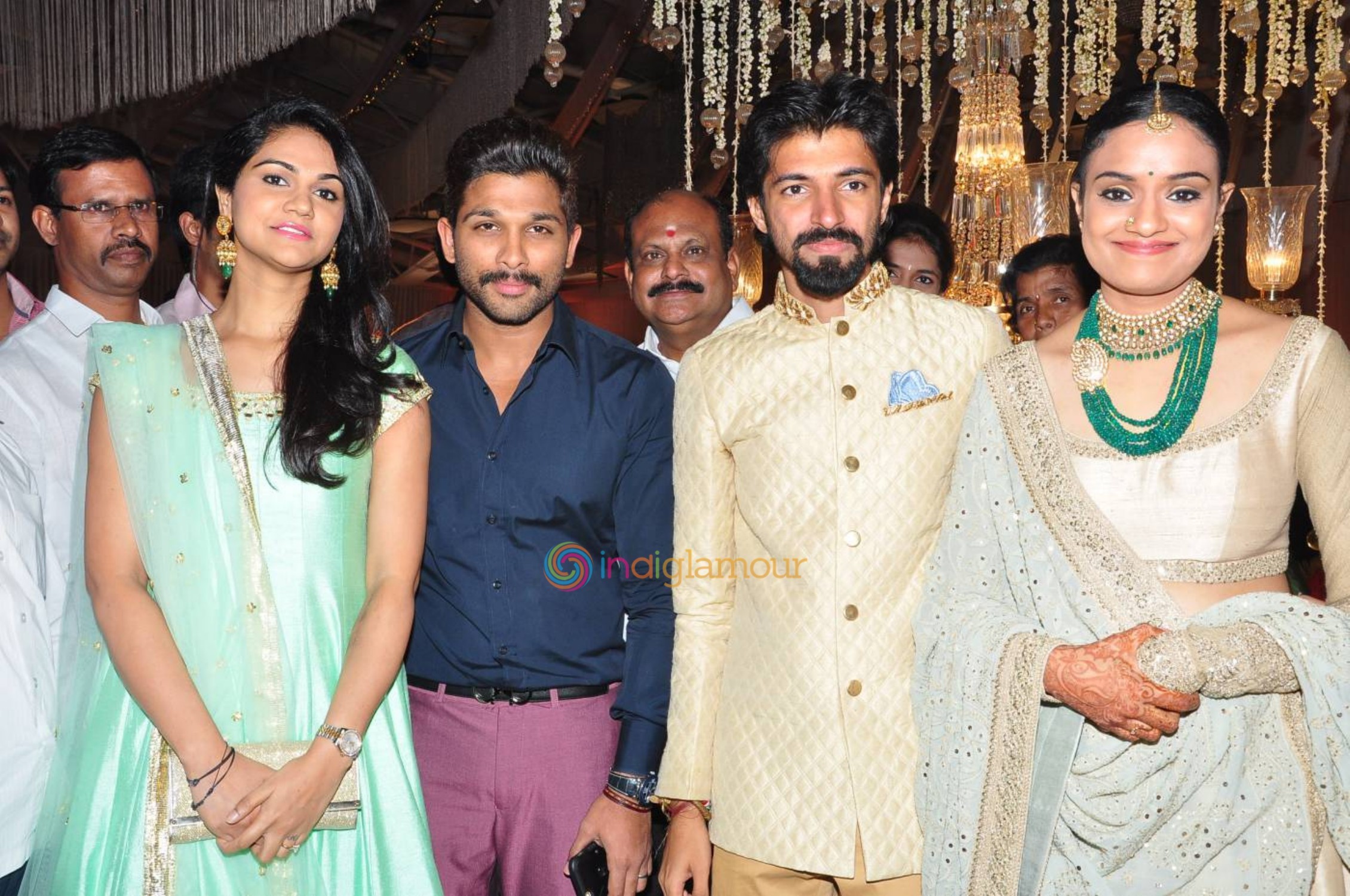 Aswini Dutt Daughter Wedding Reception Event hd photo