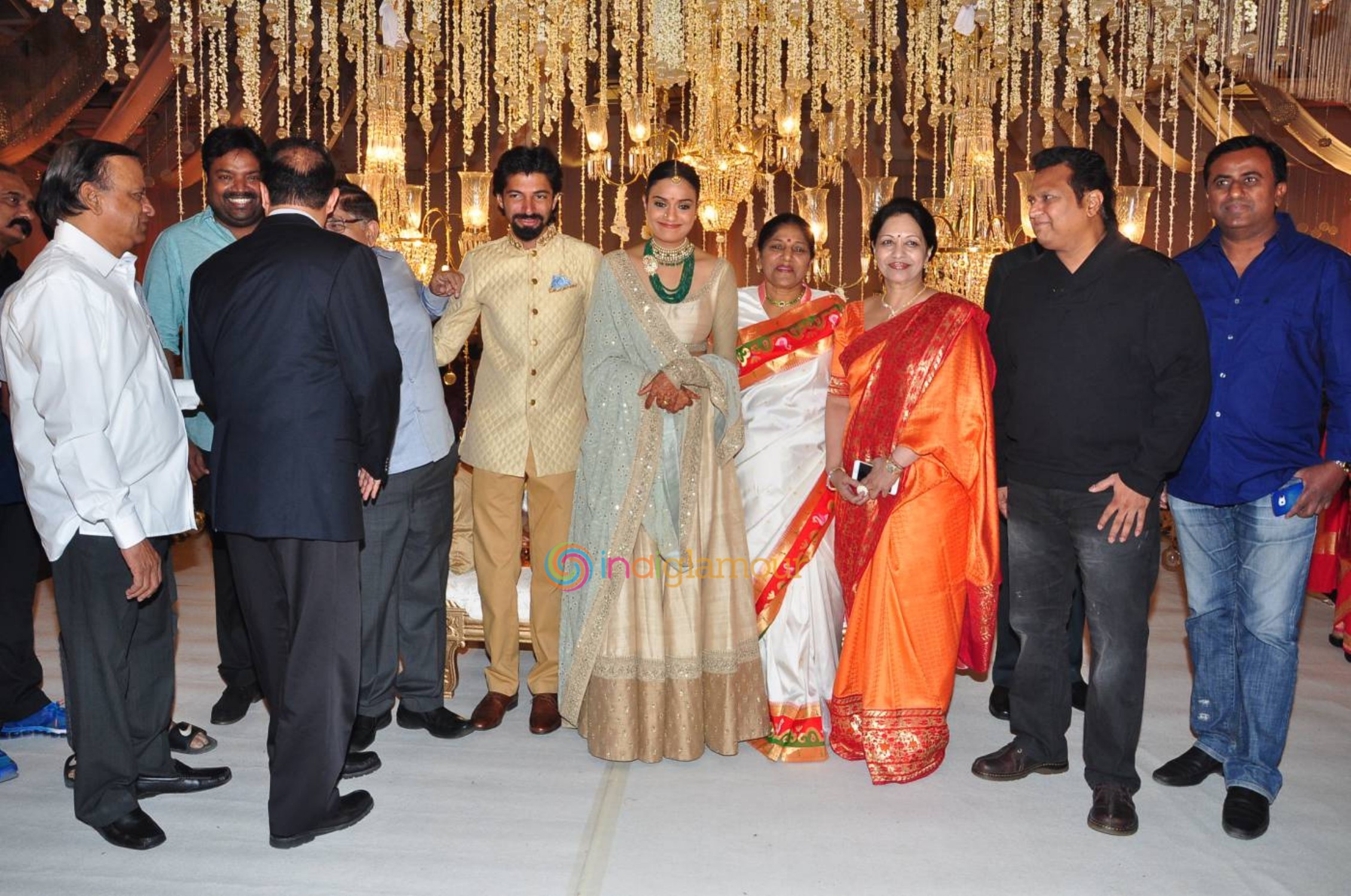 Aswini Dutt Daughter Wedding Reception Event hd photo